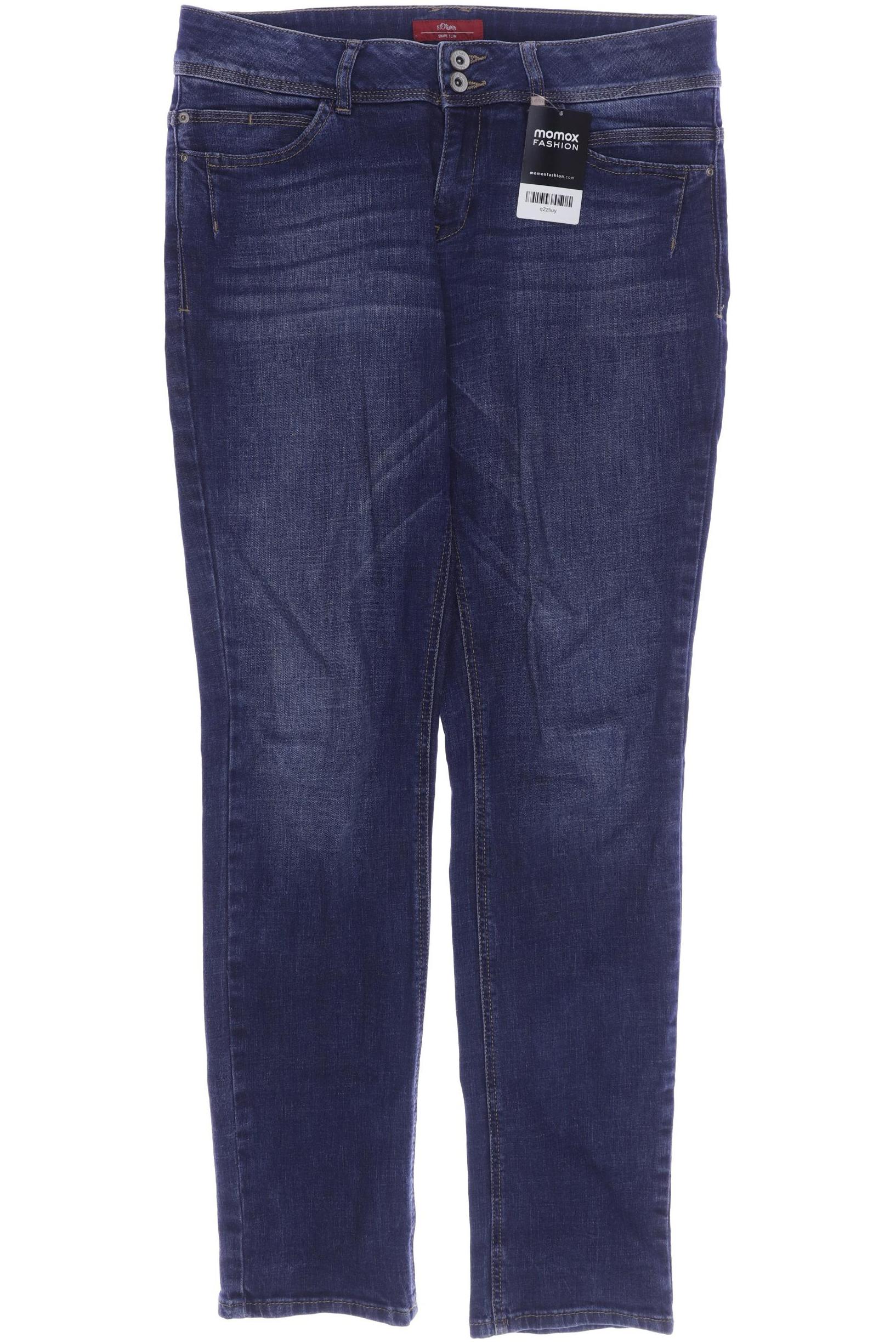 

s.Oliver Damen Jeans, blau