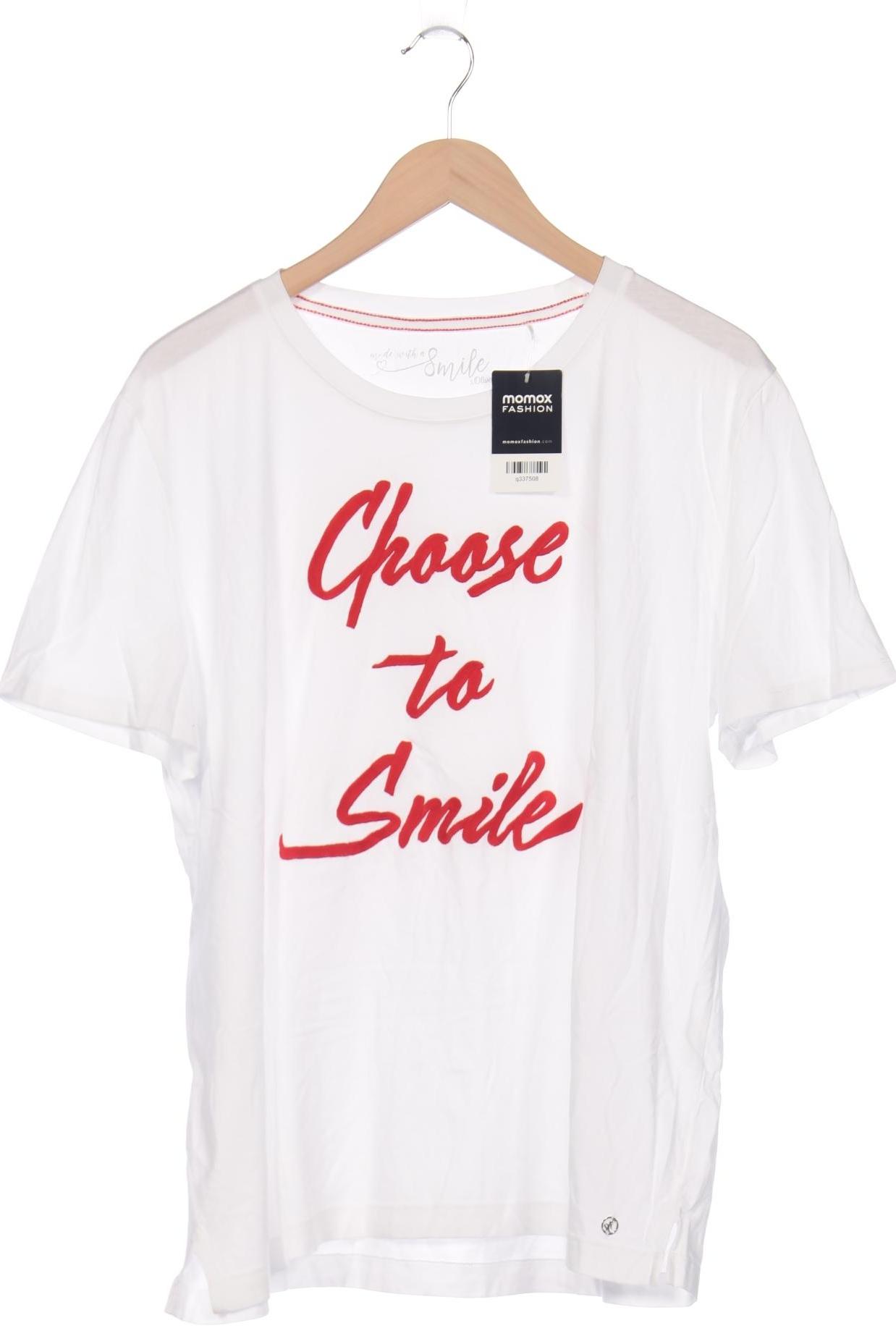 

s.Oliver Damen T-Shirt, weiß, Gr. 48