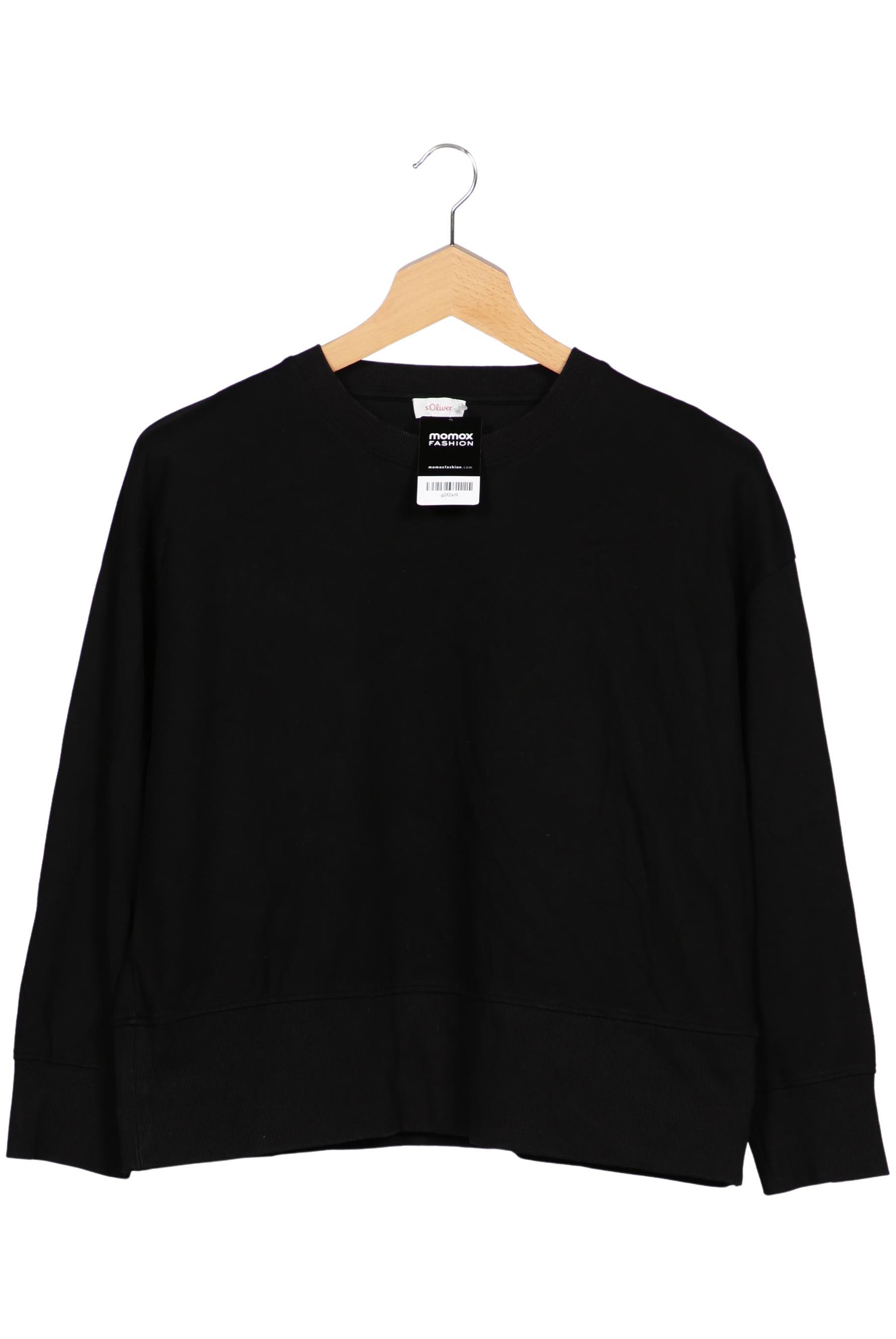 

s.Oliver Damen Sweatshirt, schwarz, Gr. 46