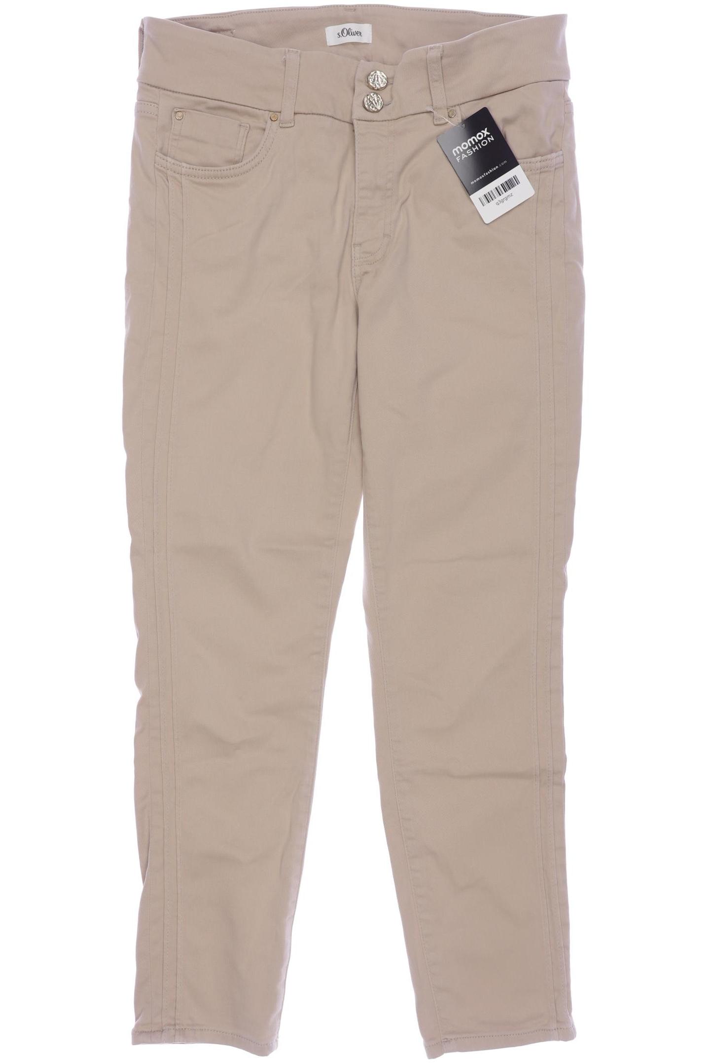 

s.Oliver Damen Jeans, beige, Gr. 38