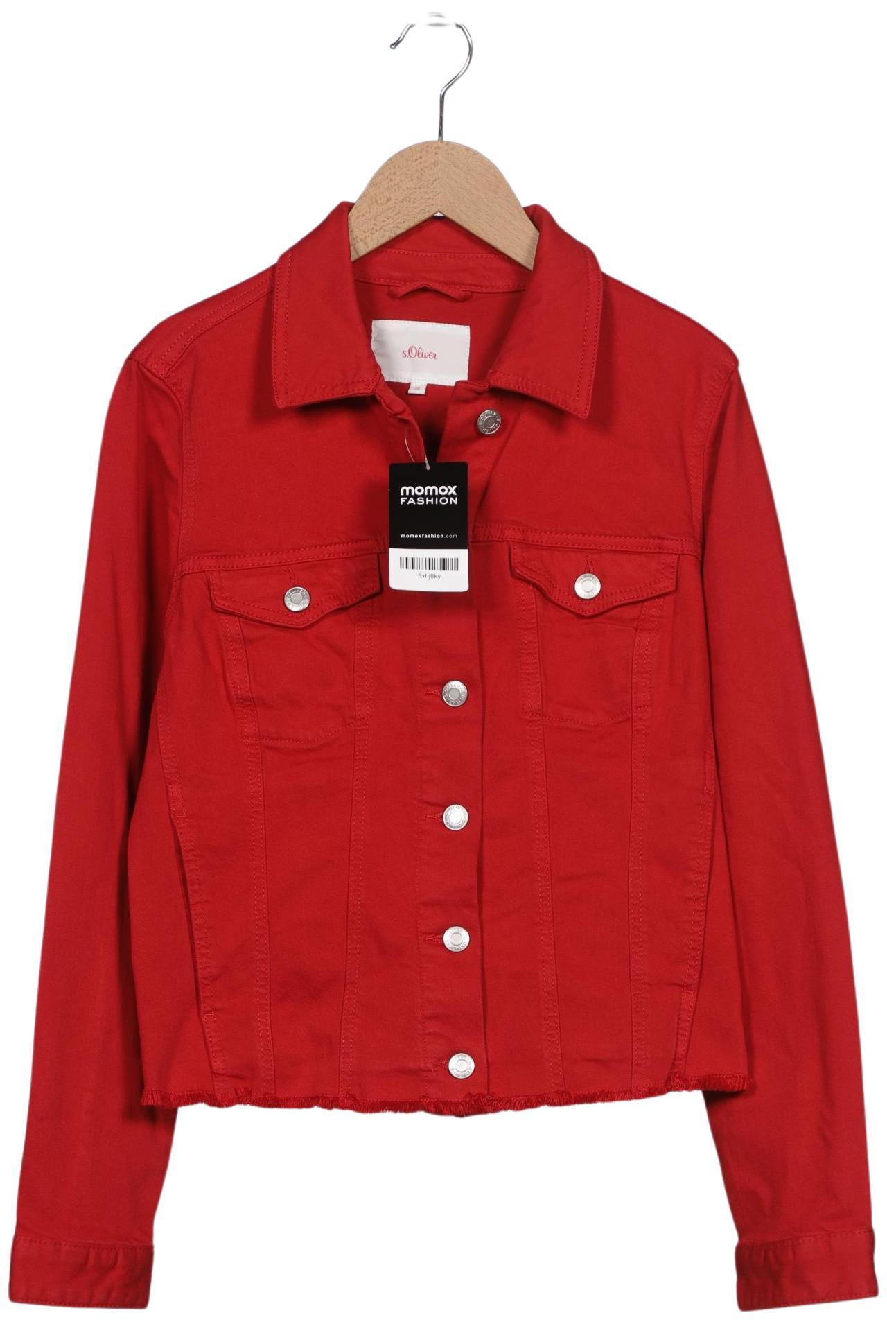 

s.Oliver Damen Jacke, rot, Gr. 38
