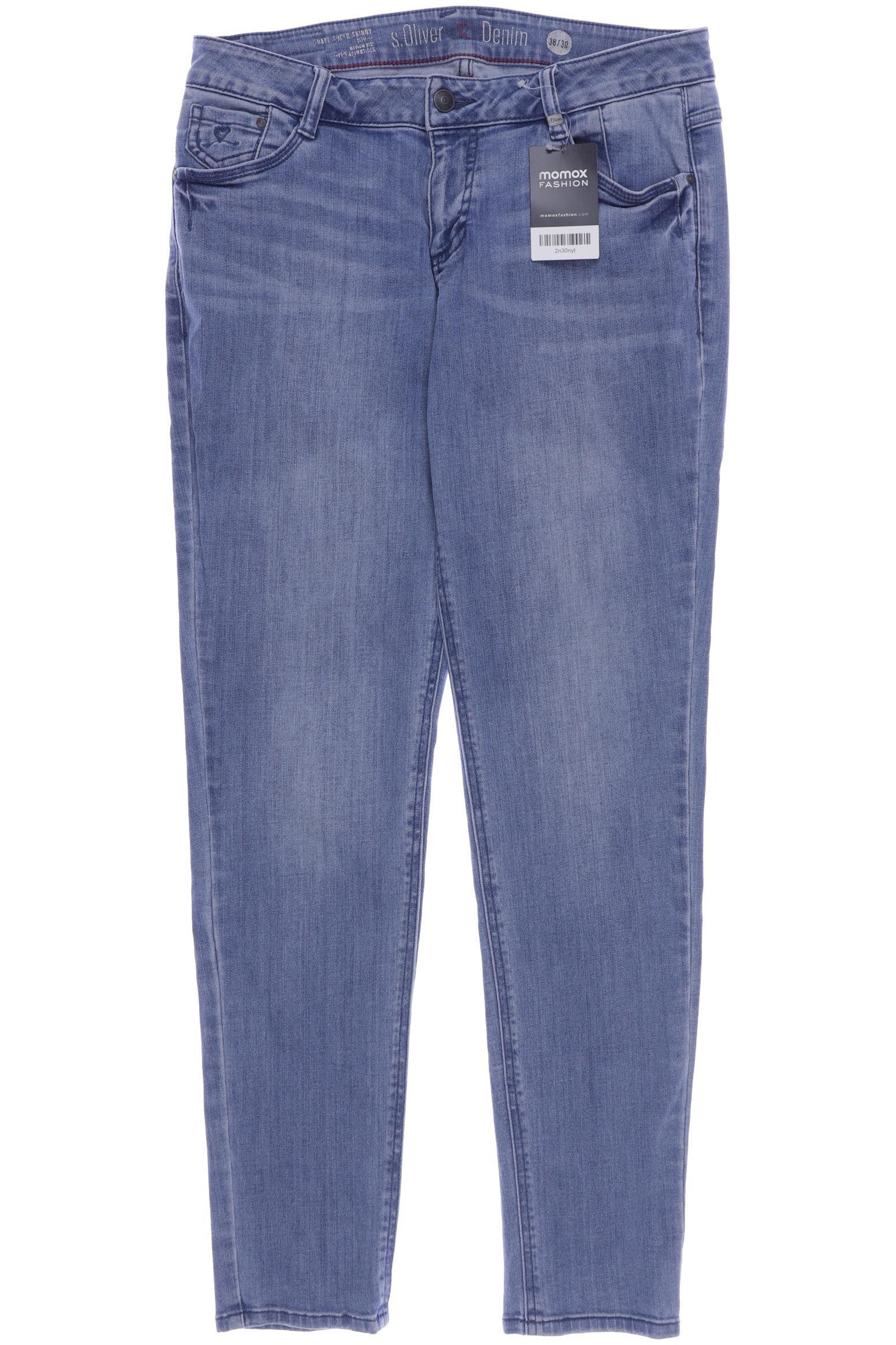 

s.Oliver Damen Jeans, hellblau