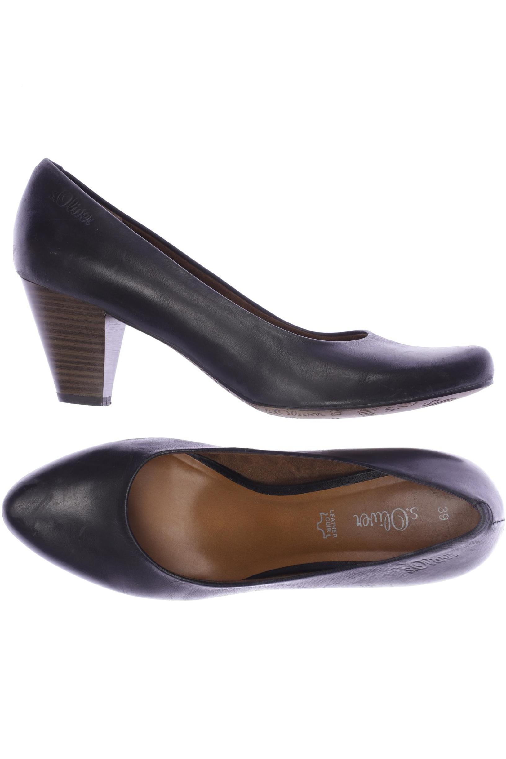 

s.Oliver Damen Pumps, schwarz, Gr. 39