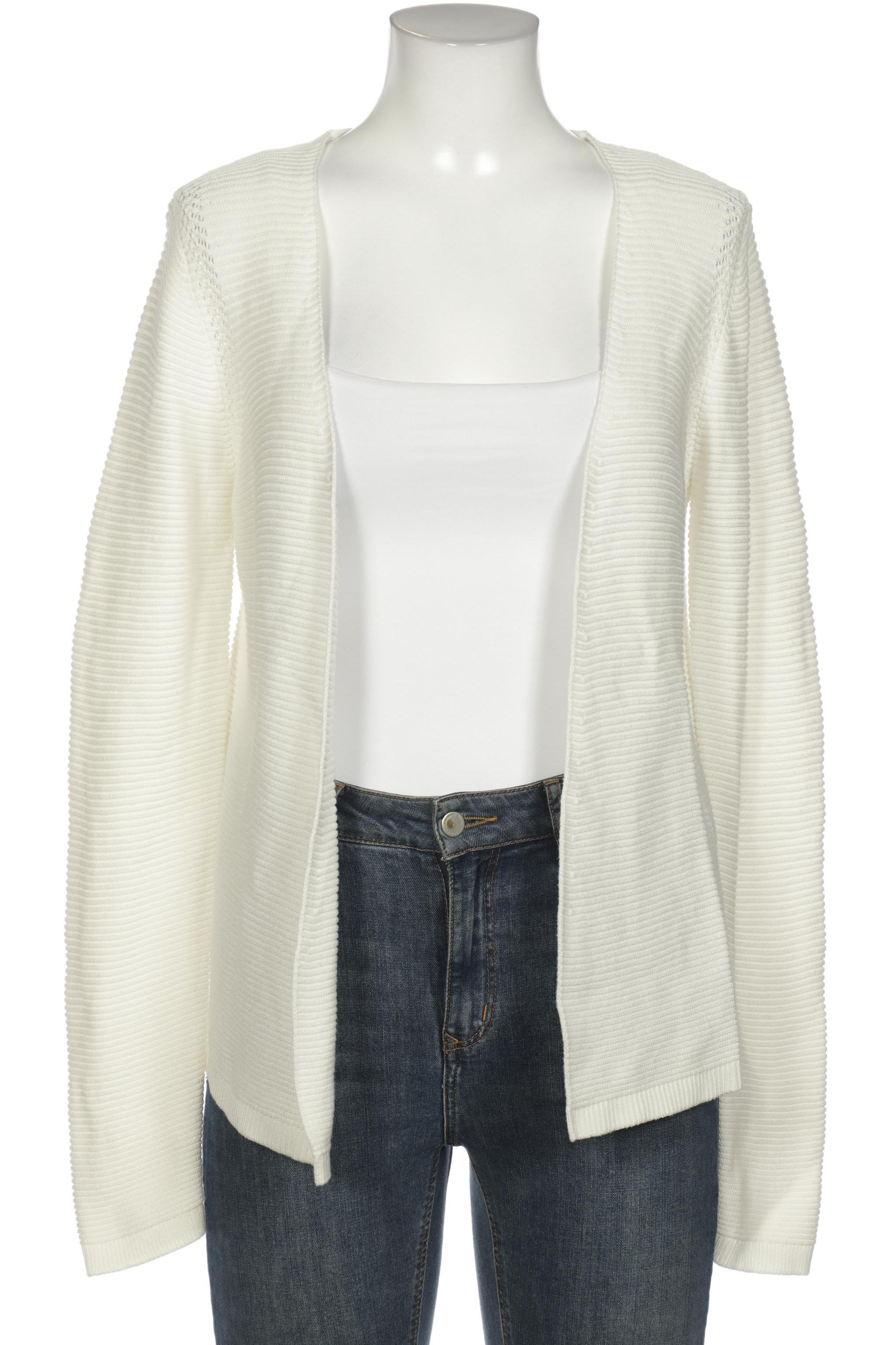 

s.Oliver Damen Strickjacke, weiß, Gr. 36