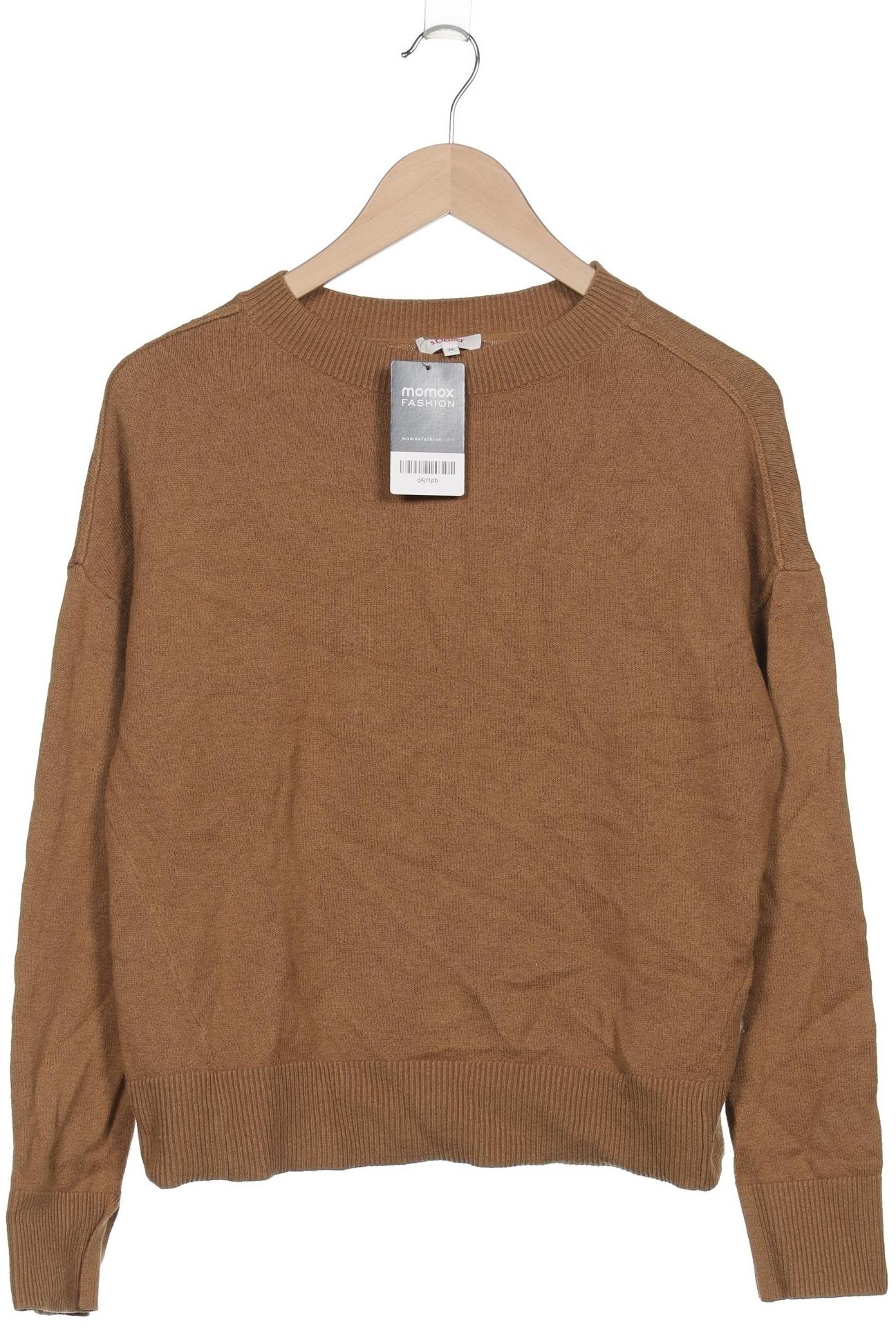 

s.Oliver Damen Pullover, braun, Gr. 38