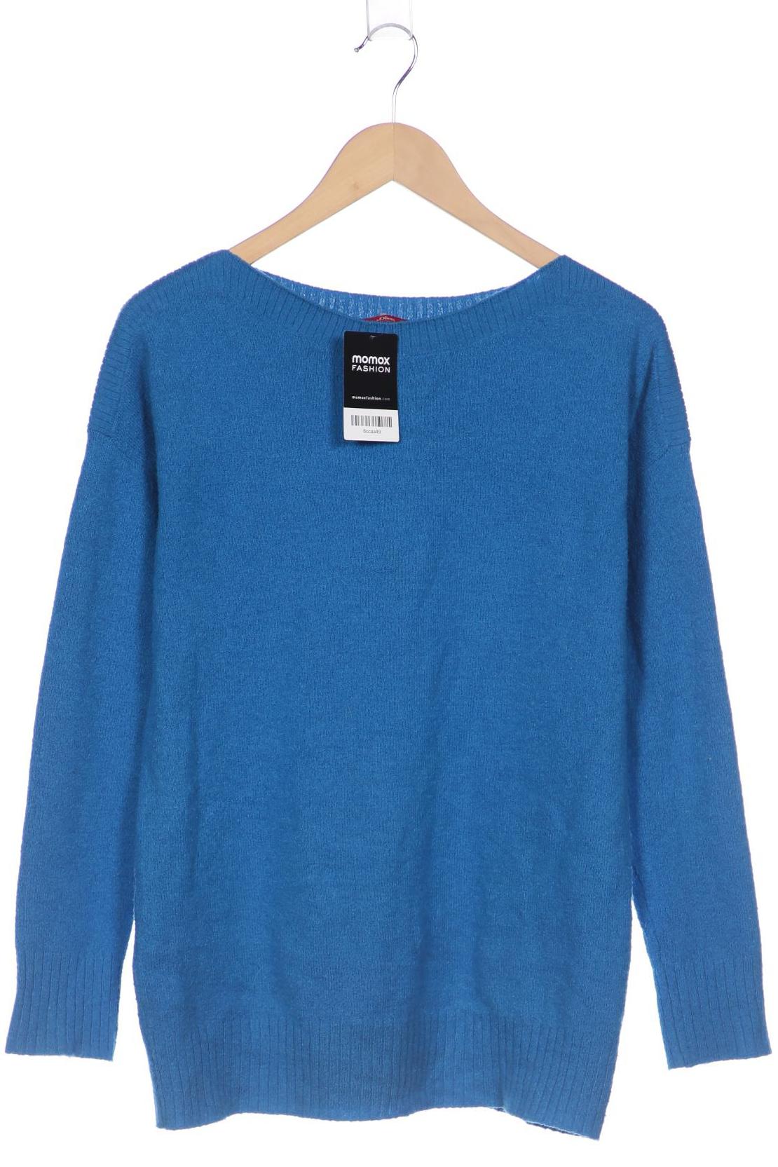 

s.Oliver Damen Pullover, blau, Gr. 38