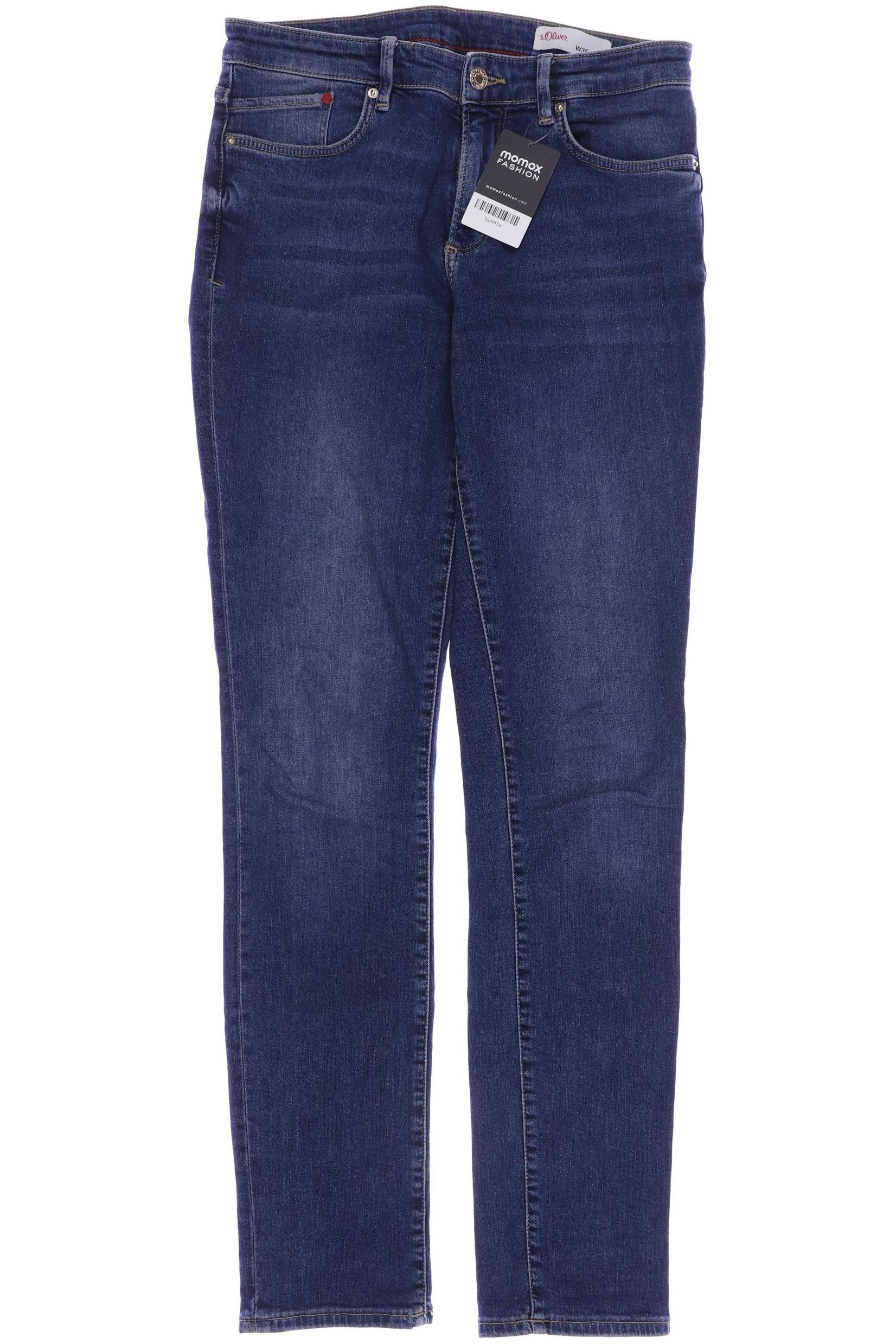 

s.Oliver Damen Jeans, blau