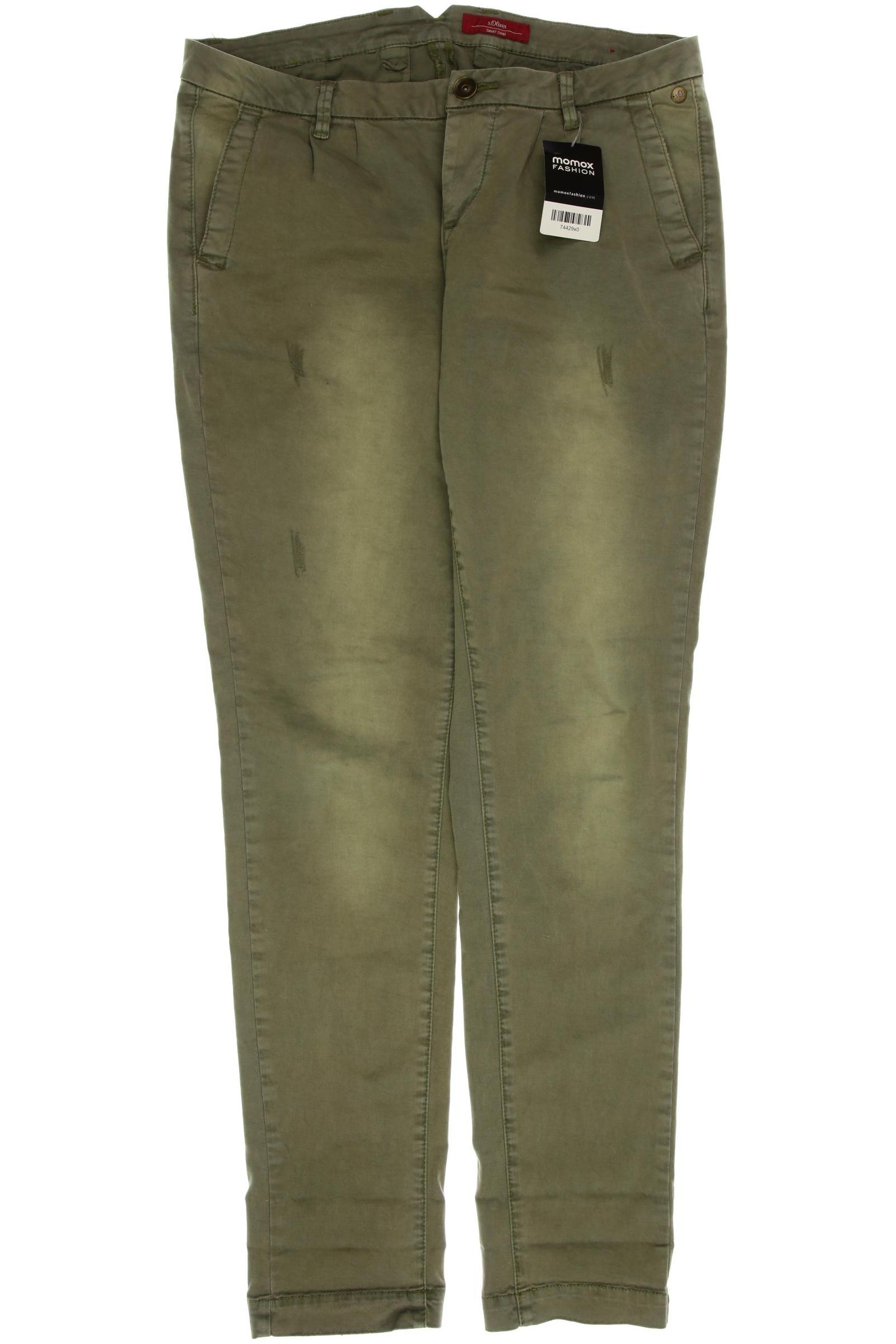 

s.Oliver Damen Jeans, grün, Gr. 40