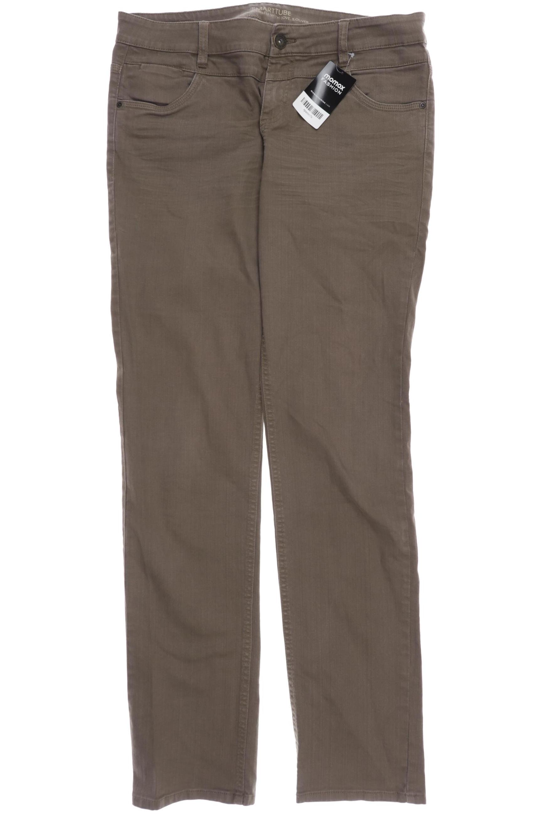 

s.Oliver Damen Jeans, braun, Gr. 34
