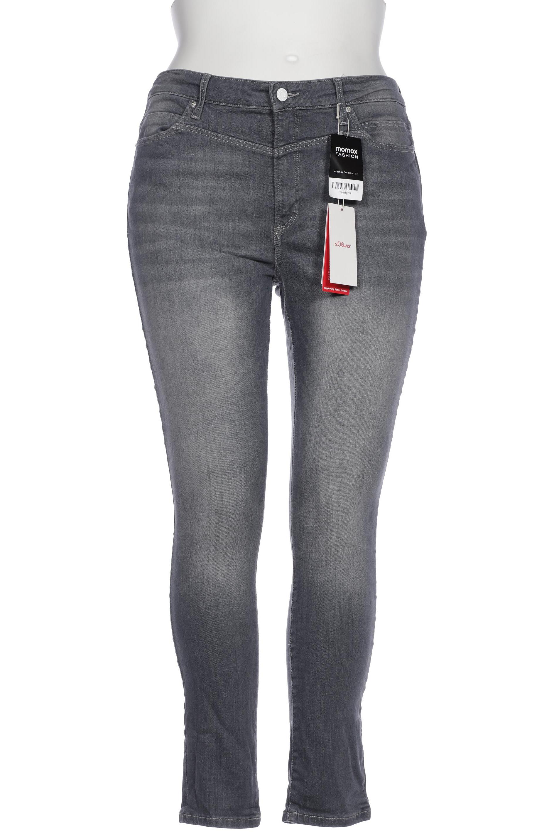 

s.Oliver Damen Jeans, grau, Gr. 46