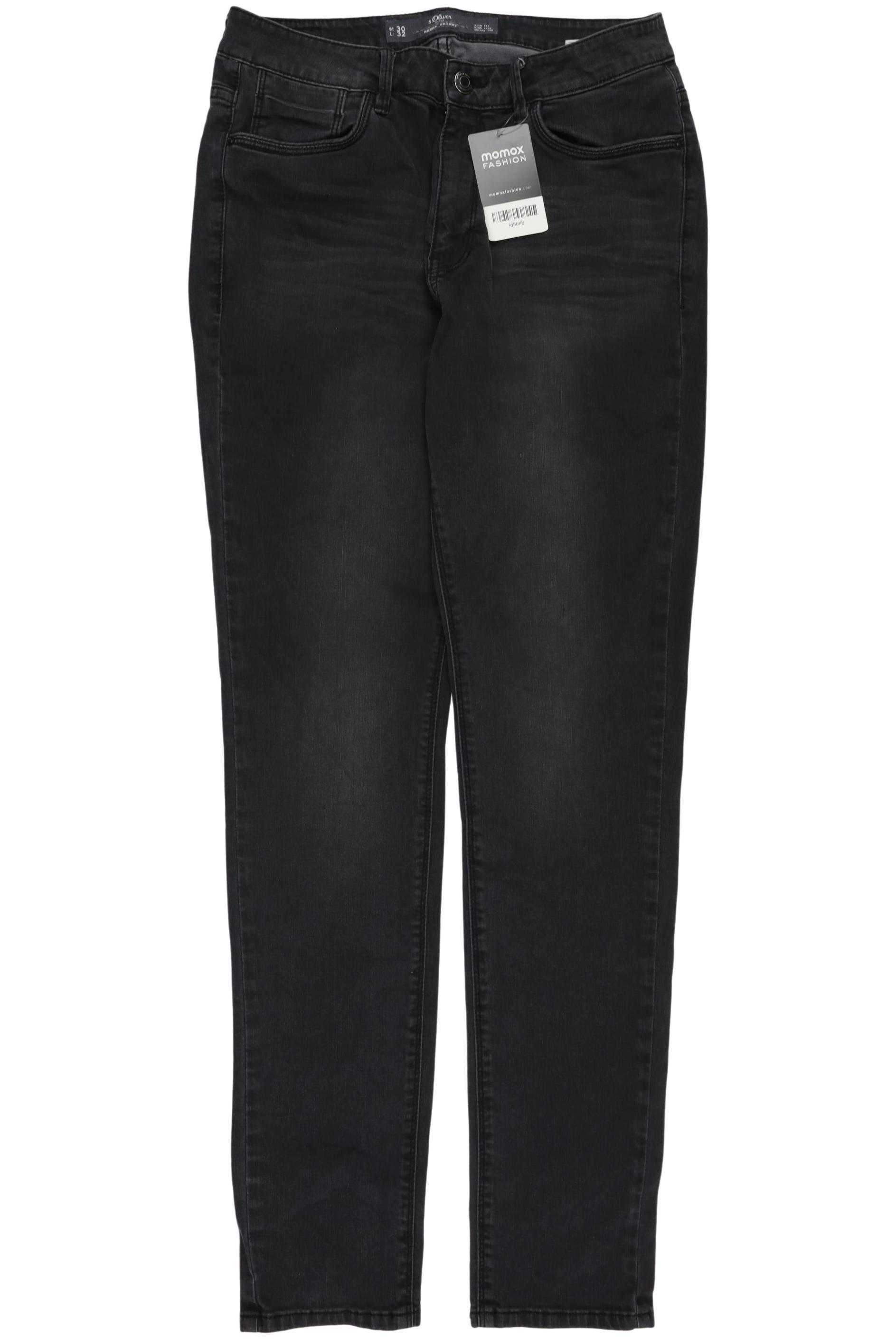 

s.Oliver Damen Jeans, schwarz, Gr. 30