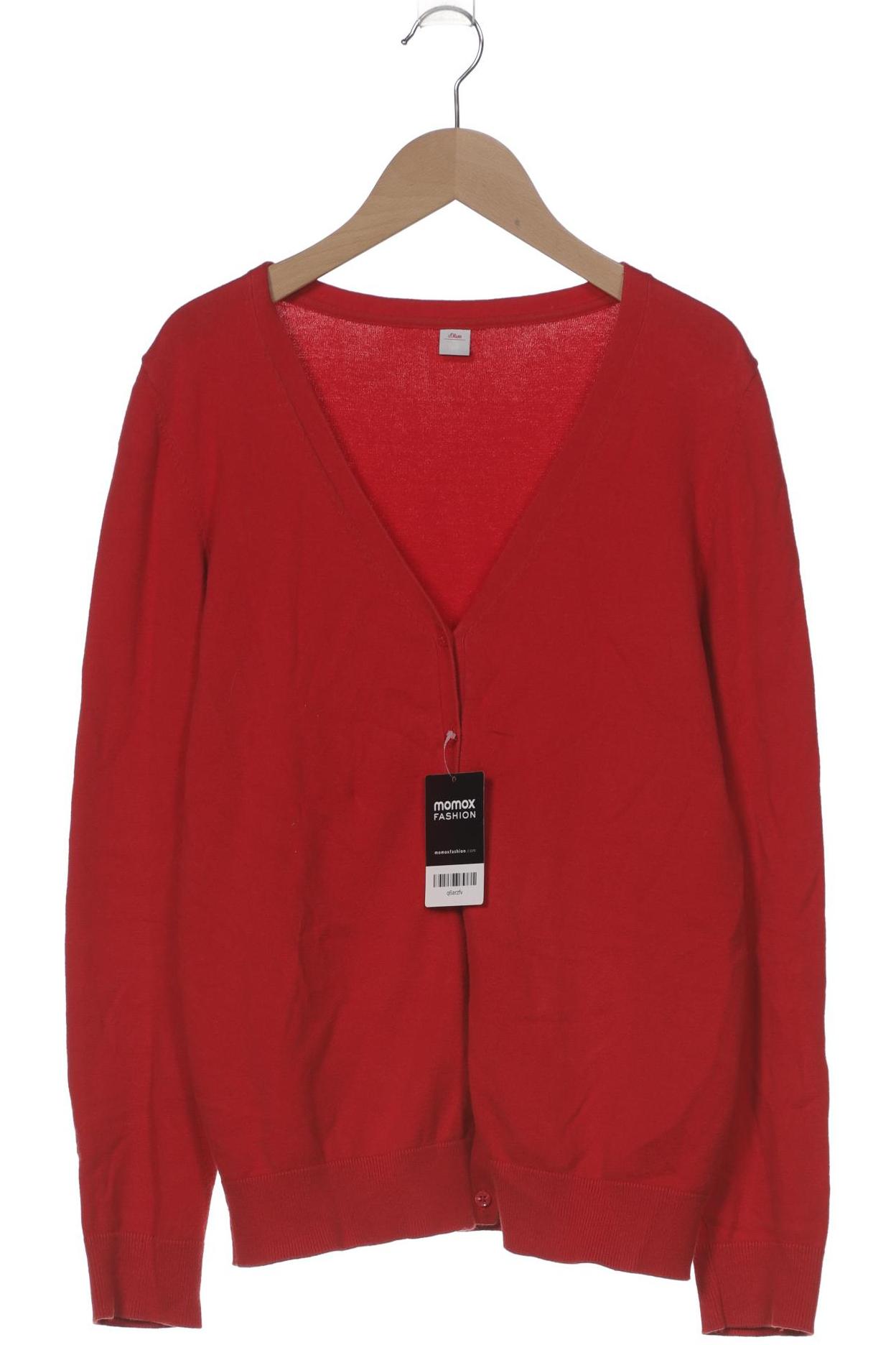 

s.Oliver Damen Strickjacke, rot, Gr. 40