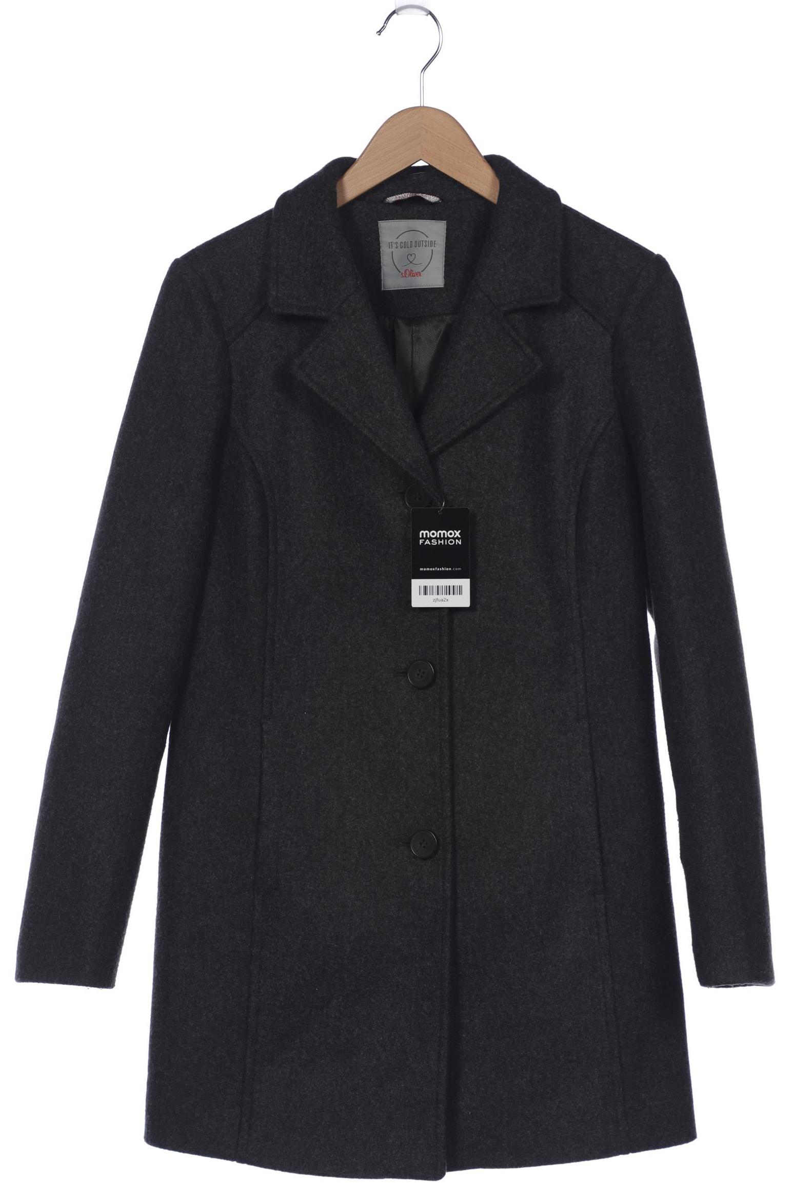 

s.Oliver Damen Mantel, grau