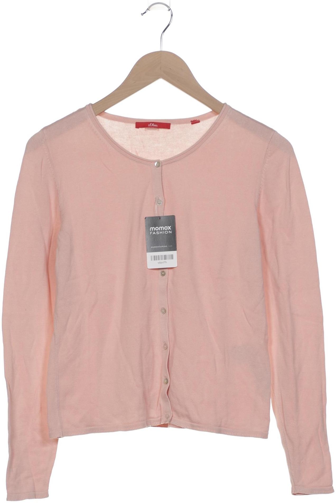 

s.Oliver Damen Strickjacke, pink, Gr. 38