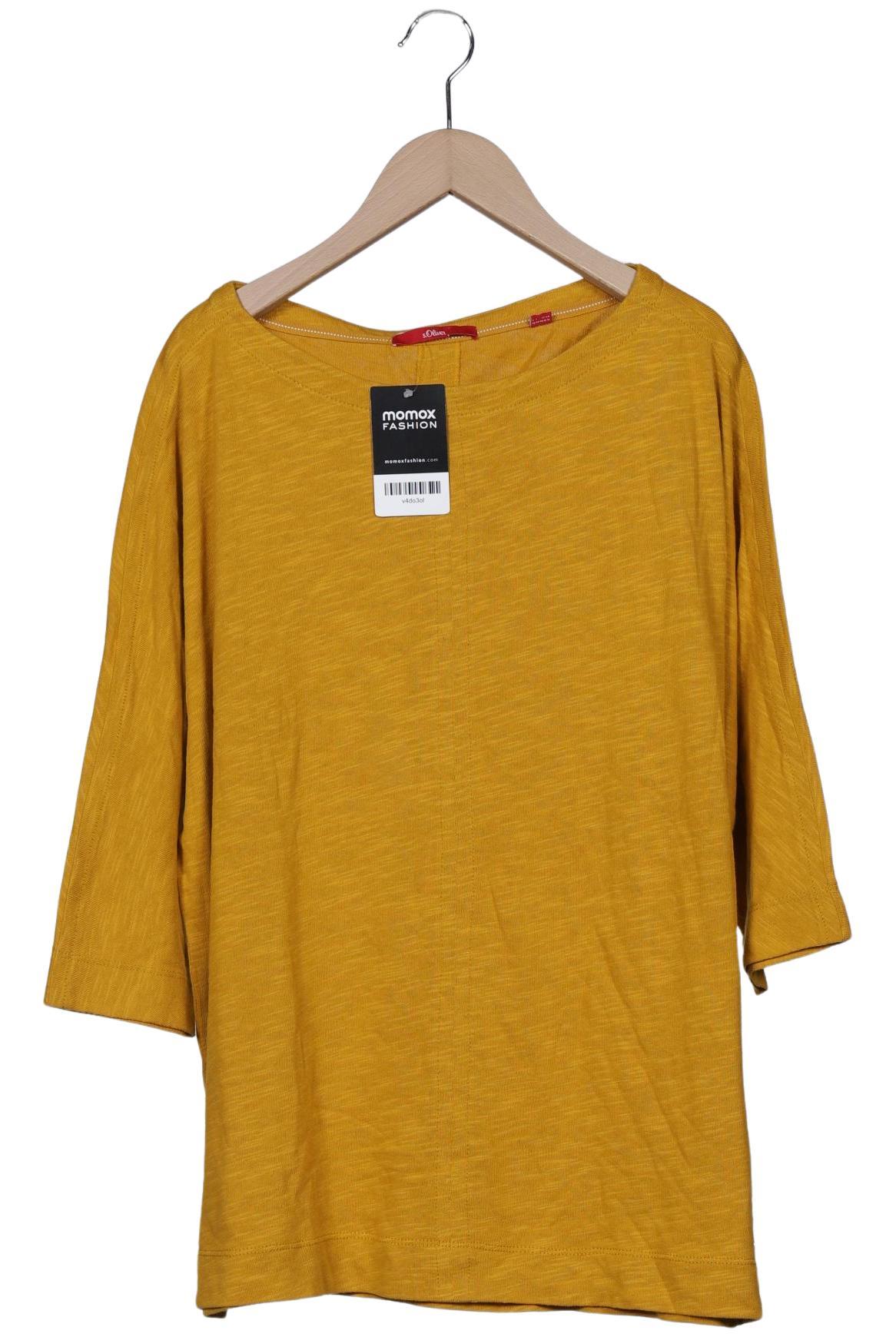 

s.Oliver Damen Langarmshirt, orange, Gr. 42