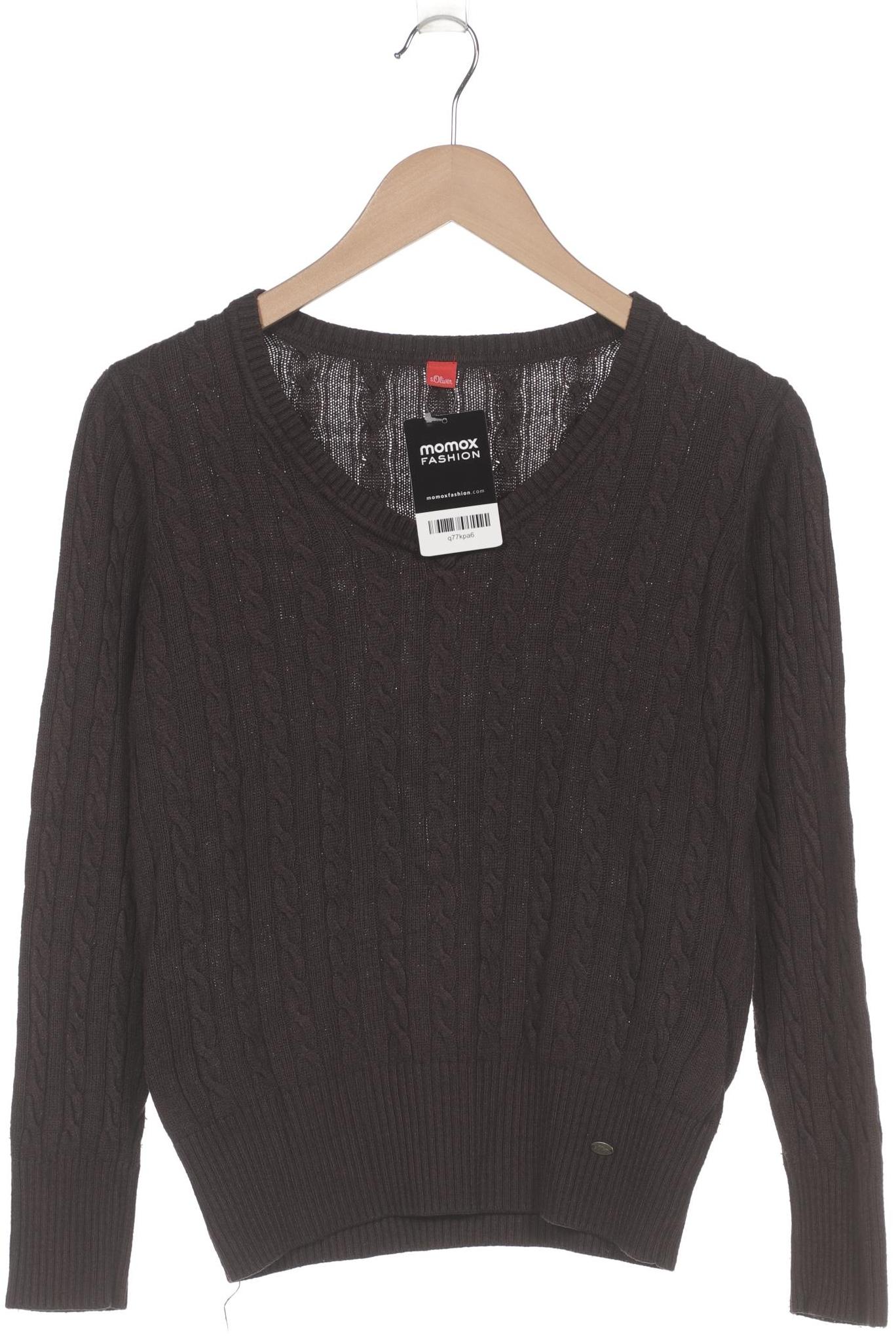 

s.Oliver Damen Pullover, braun, Gr. 36