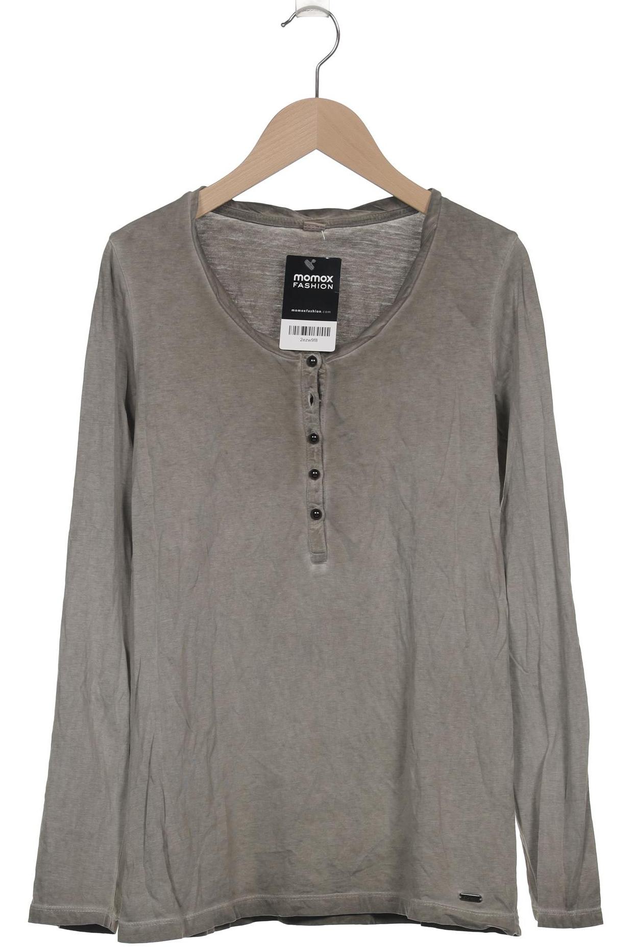 

s.Oliver Damen Langarmshirt, grau, Gr. 36