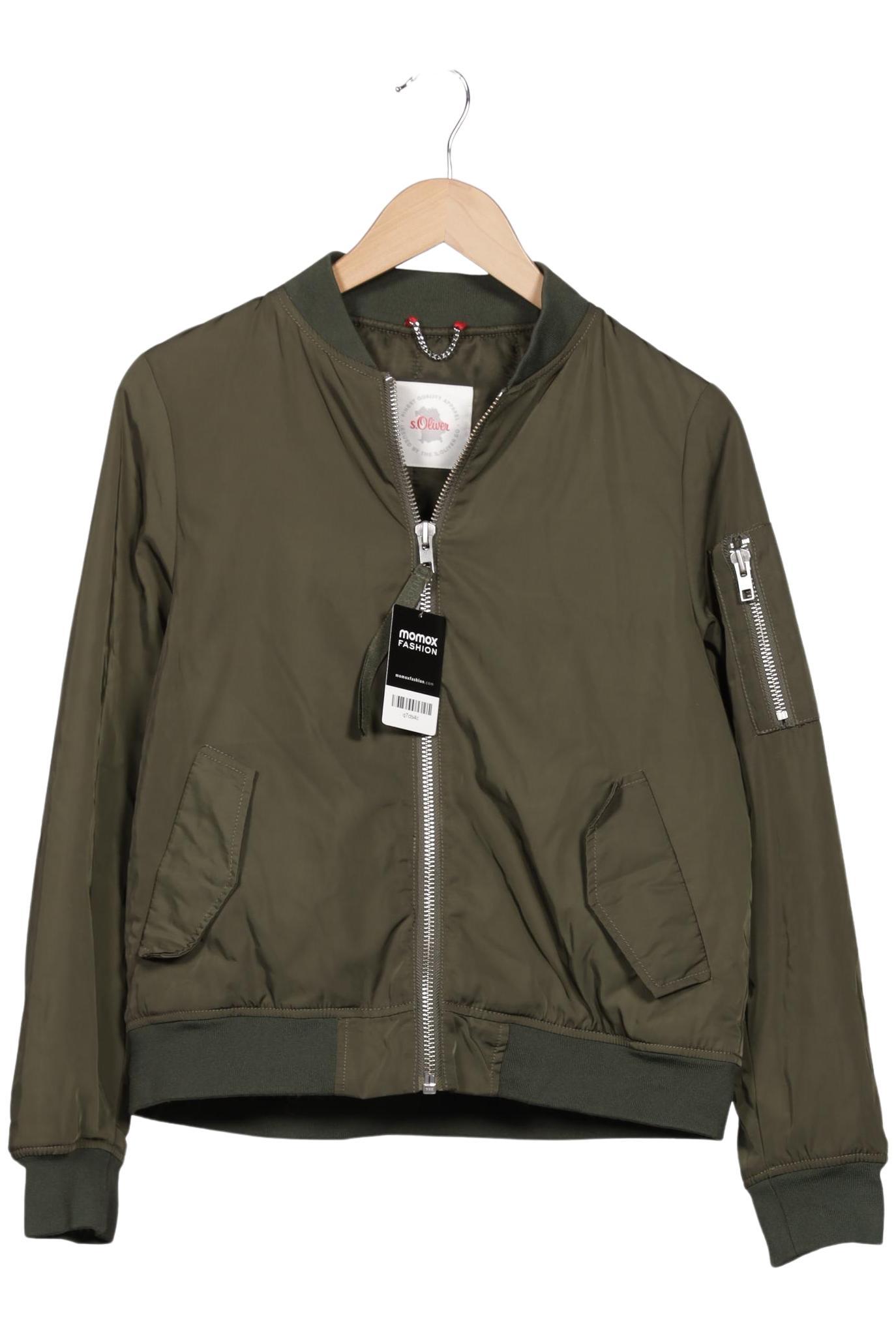 

s.Oliver Damen Jacke, grün, Gr. 38