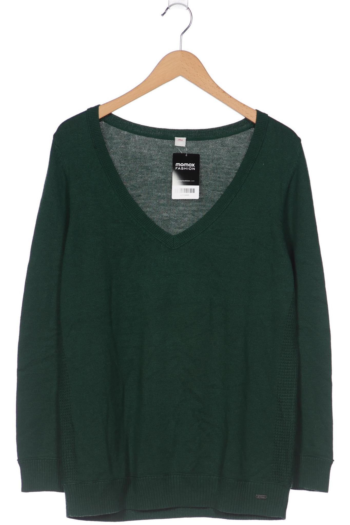 

s.Oliver Damen Pullover, grün