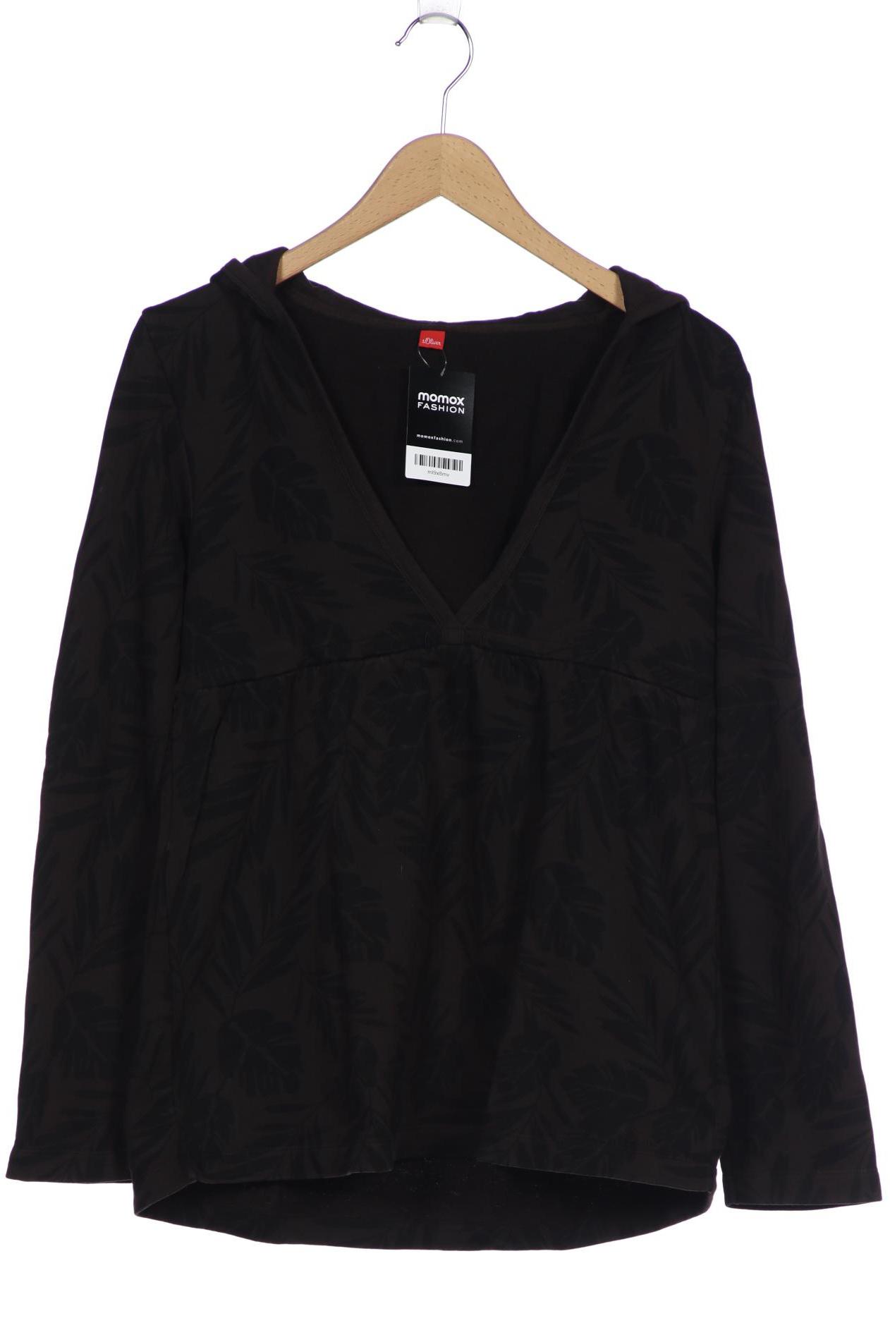 

s.Oliver Damen Kapuzenpullover, braun, Gr. 36