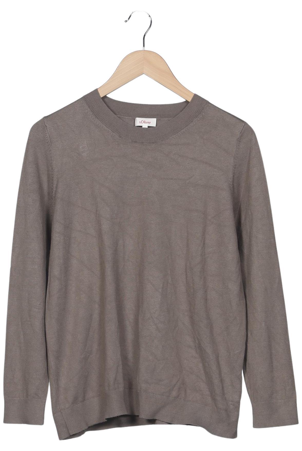 

s.Oliver Damen Pullover, grau, Gr. 44