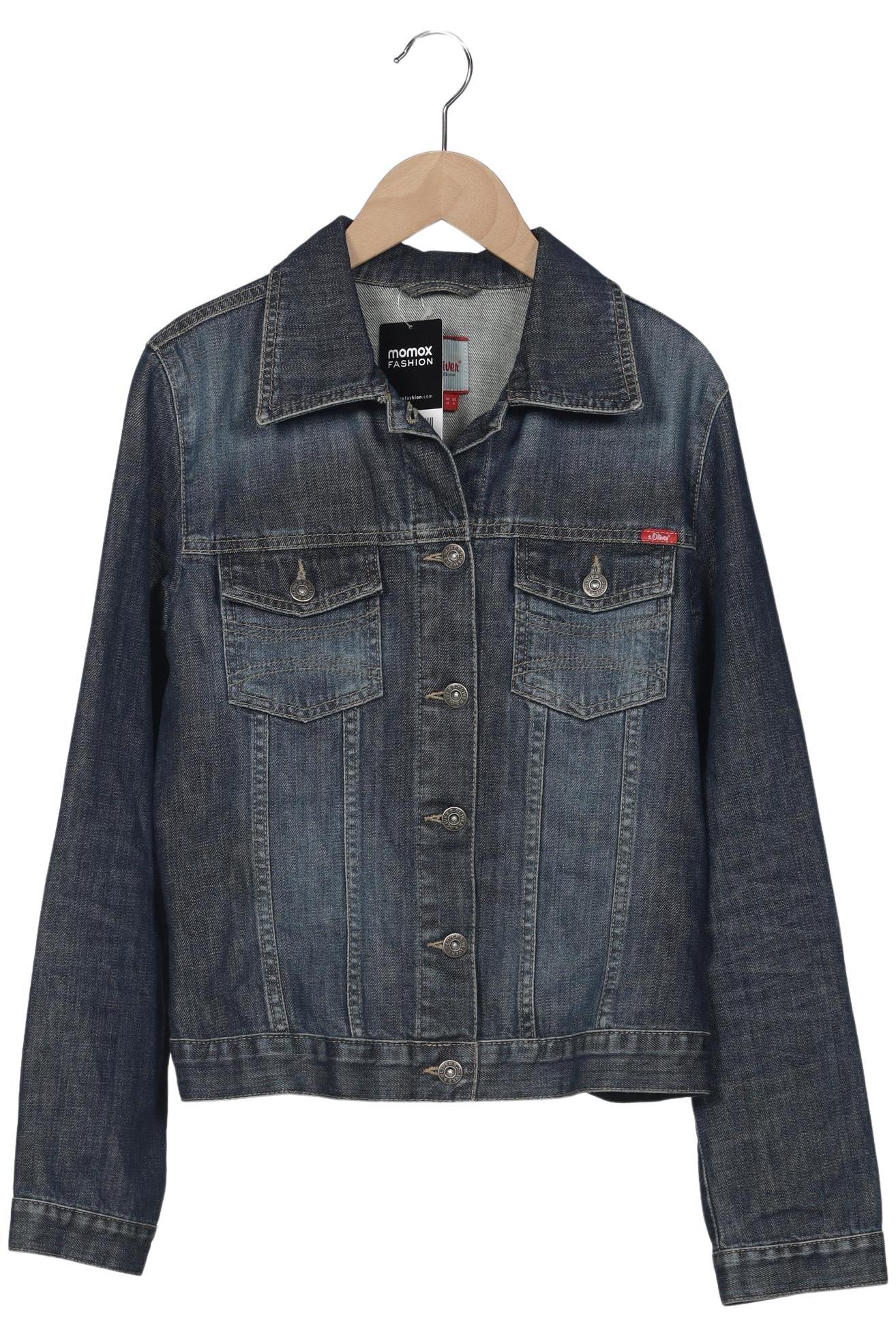 

s.Oliver Damen Jacke, blau, Gr. 38