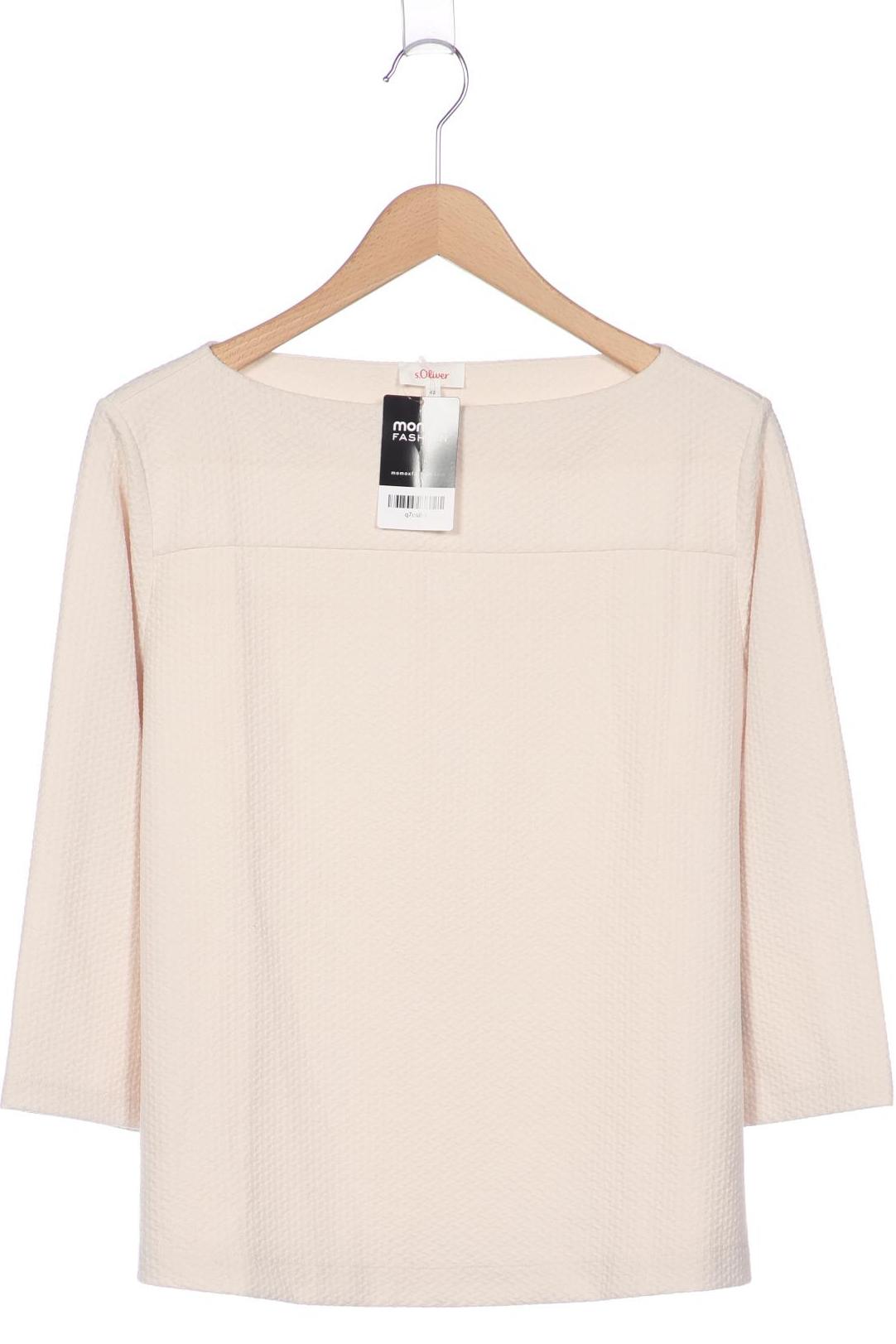 

s.Oliver Damen Sweatshirt, cremeweiß, Gr. 42