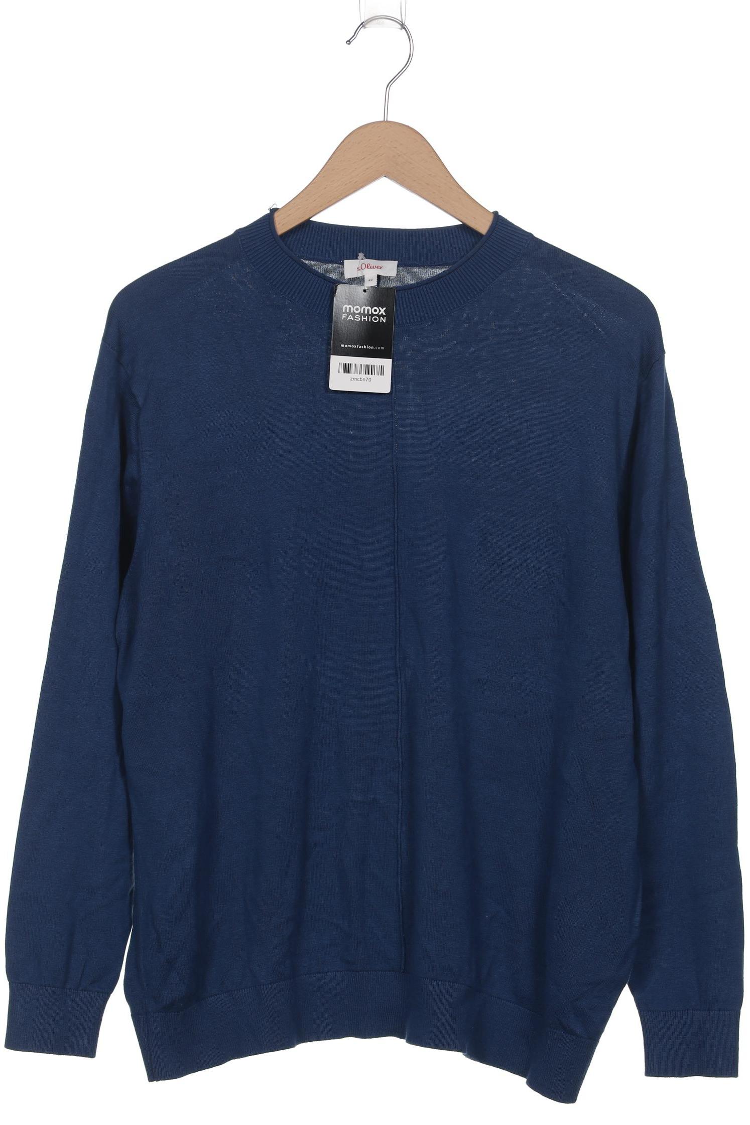 

s.Oliver Damen Pullover, blau, Gr. 42