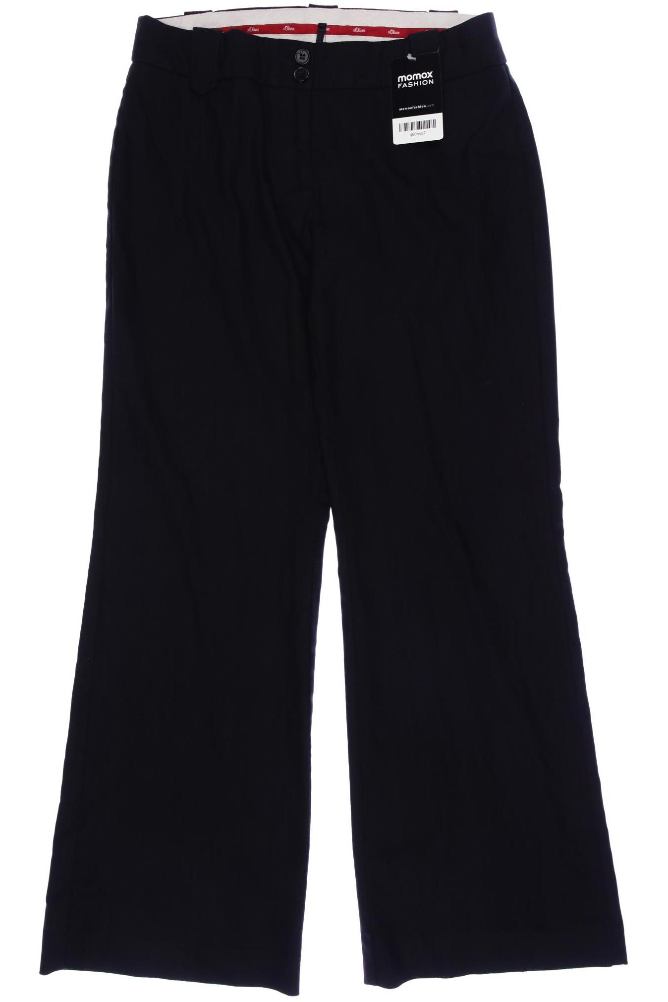 

s.Oliver Damen Stoffhose, schwarz, Gr. 36