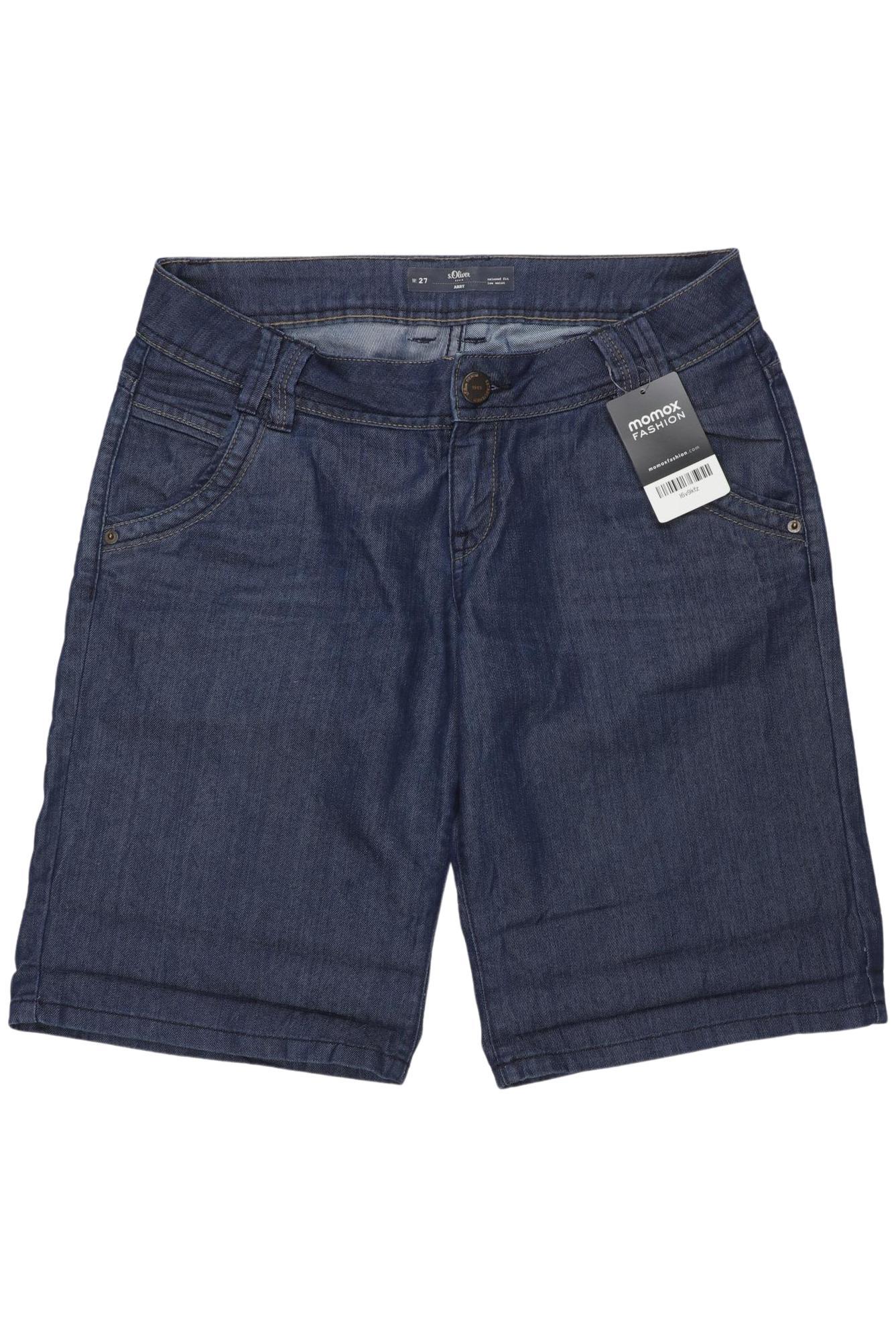 

s.Oliver Damen Shorts, blau, Gr. 27
