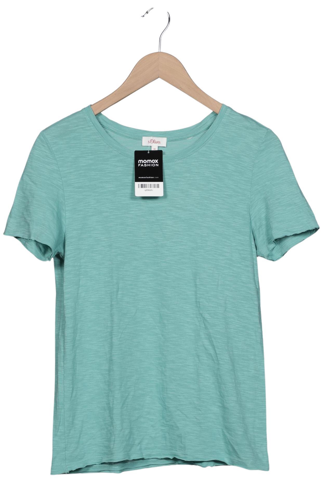 

s.Oliver Damen T-Shirt, grün, Gr. 32