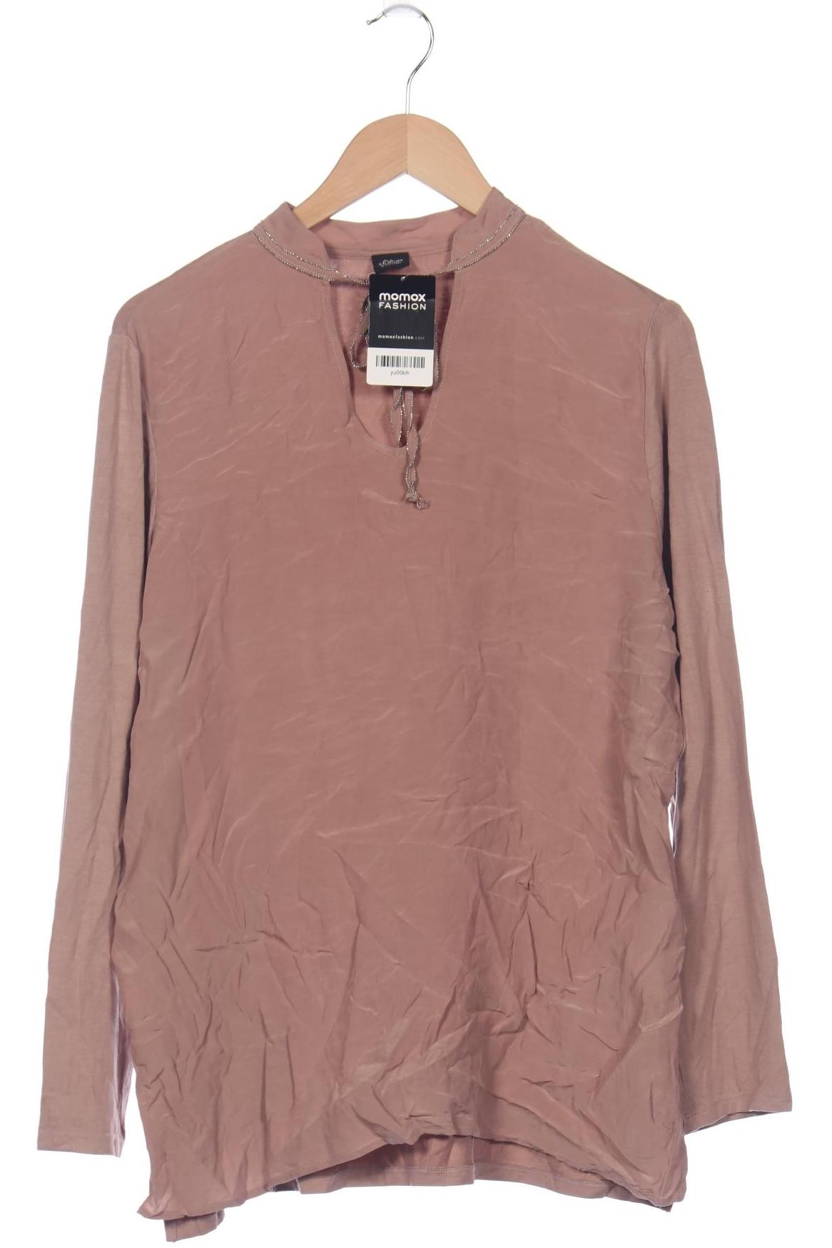 

s.Oliver Damen Langarmshirt, pink, Gr. 44