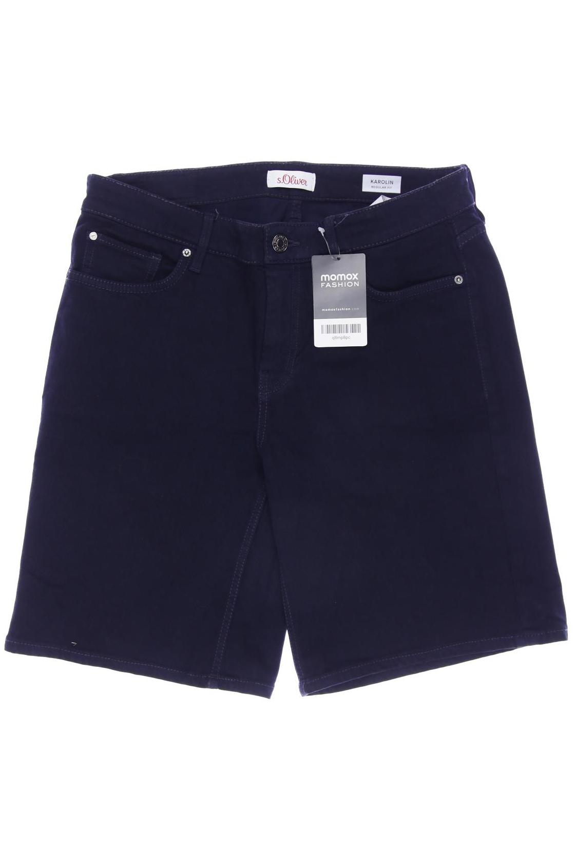 

s.Oliver Damen Shorts, marineblau