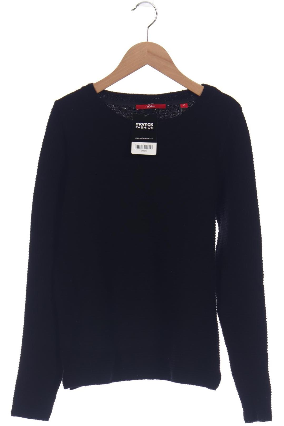 

s.Oliver Damen Pullover, schwarz