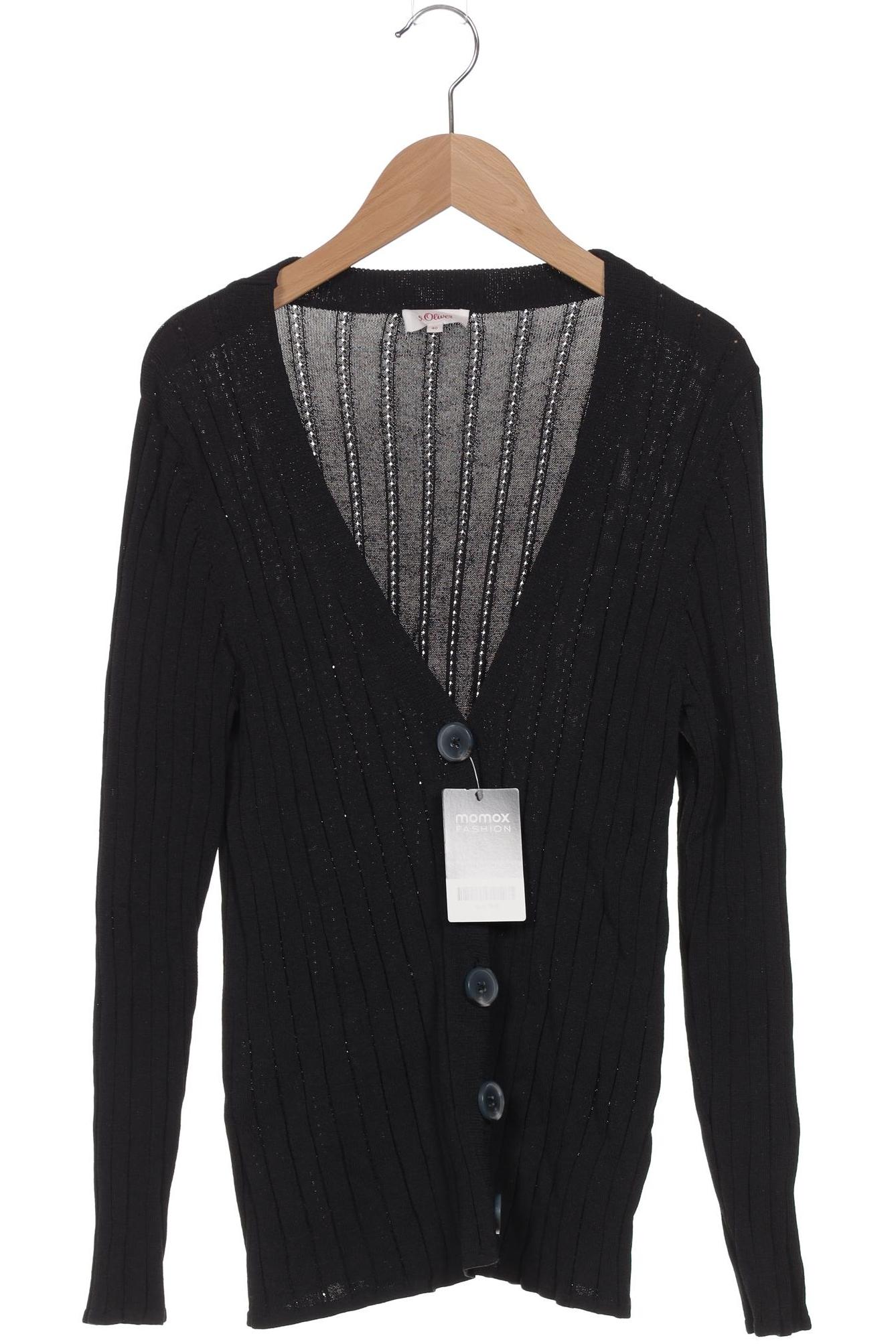 

s.Oliver Damen Strickjacke, marineblau, Gr. 40