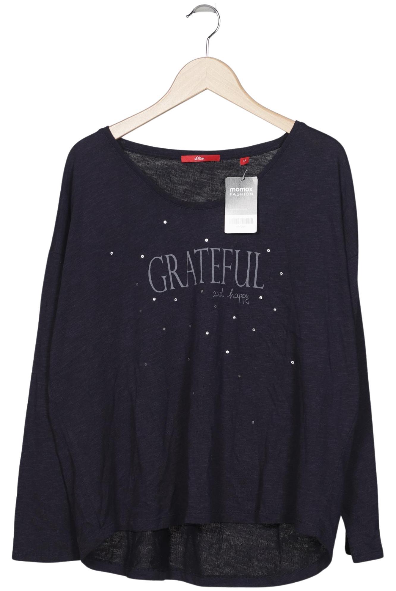 

s.Oliver Damen Pullover, marineblau, Gr. 44