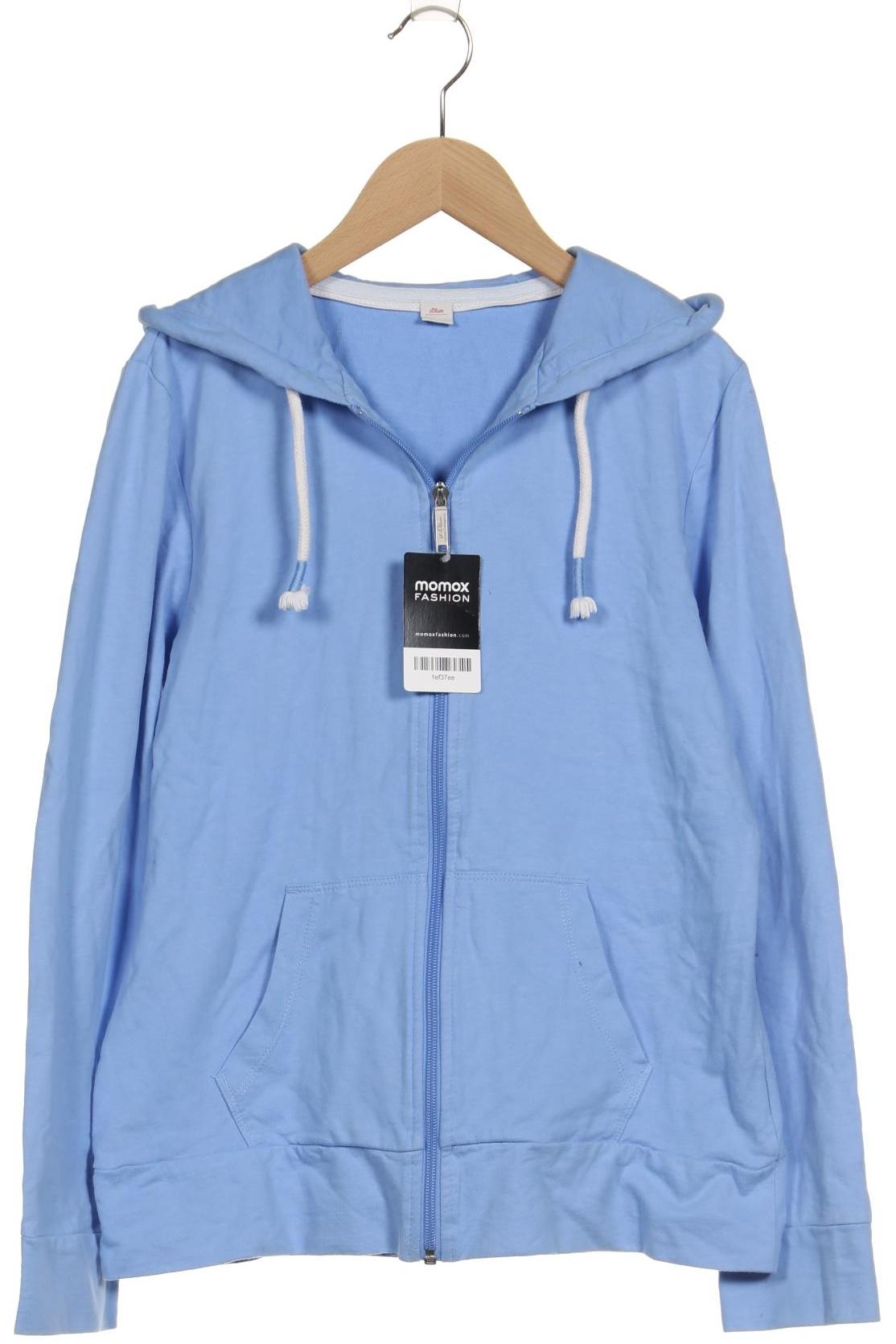 

s.Oliver Damen Kapuzenpullover, blau, Gr. 40