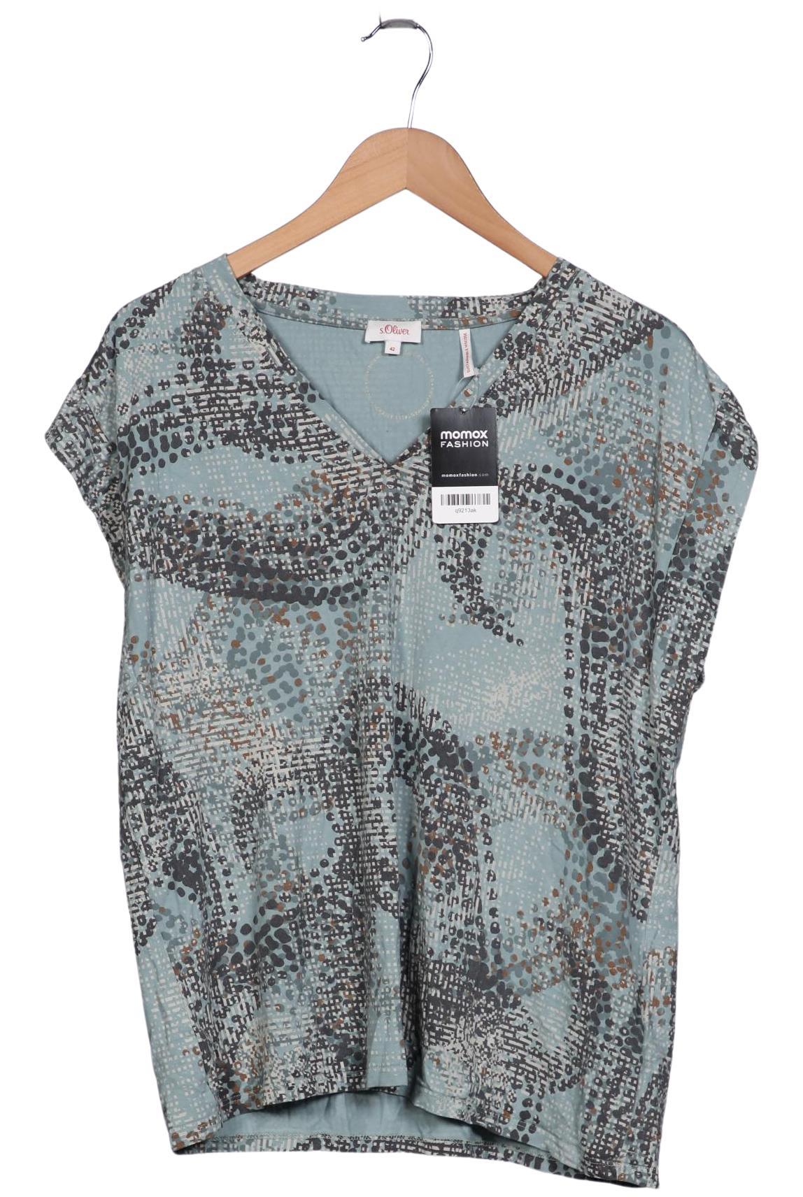 

s.Oliver Damen T-Shirt, türkis, Gr. 42