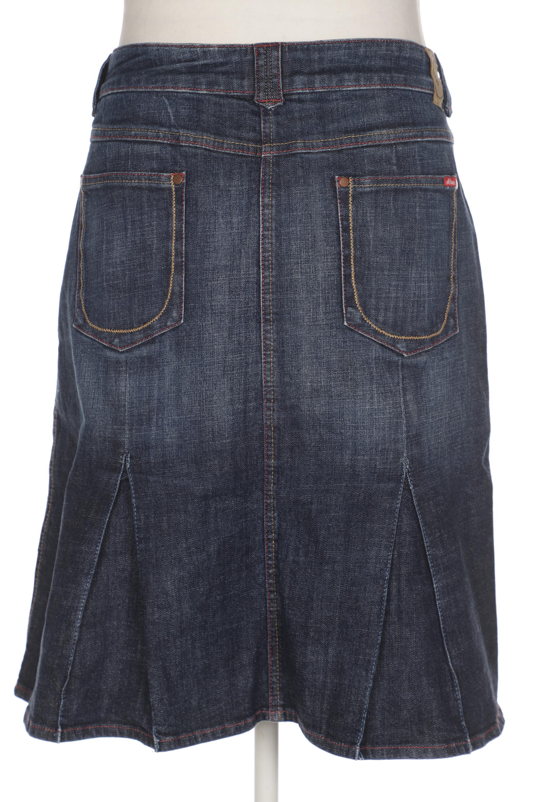 

s.Oliver Damen Rock, marineblau, Gr. 48