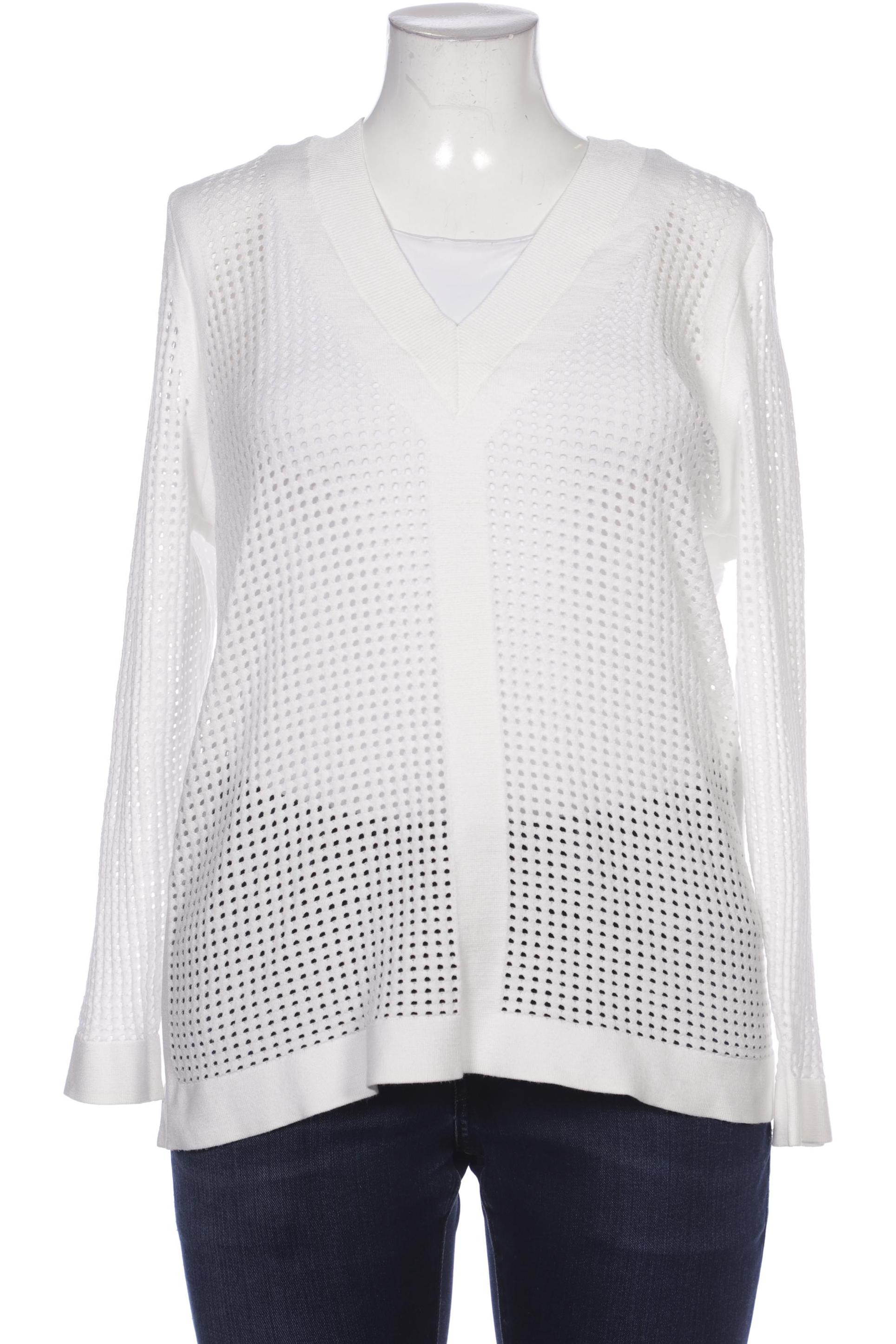 

s.Oliver Damen Pullover, weiß, Gr. 44