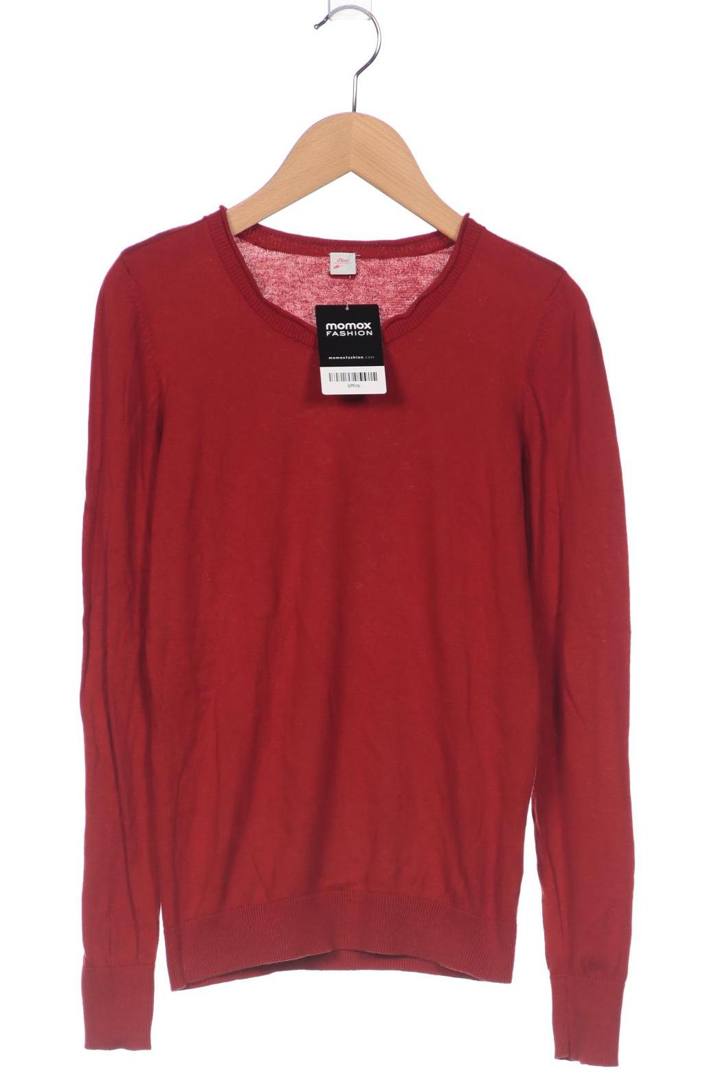 

s.Oliver Damen Pullover, rot, Gr. 36