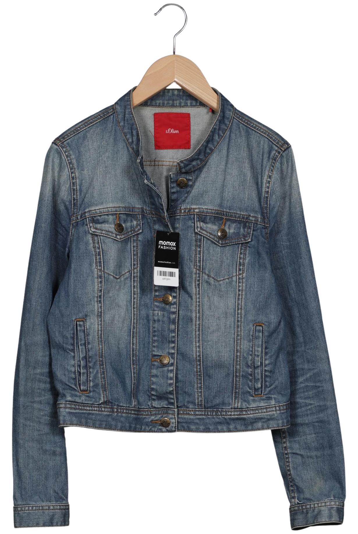 

s.Oliver Damen Jacke, blau, Gr. 38
