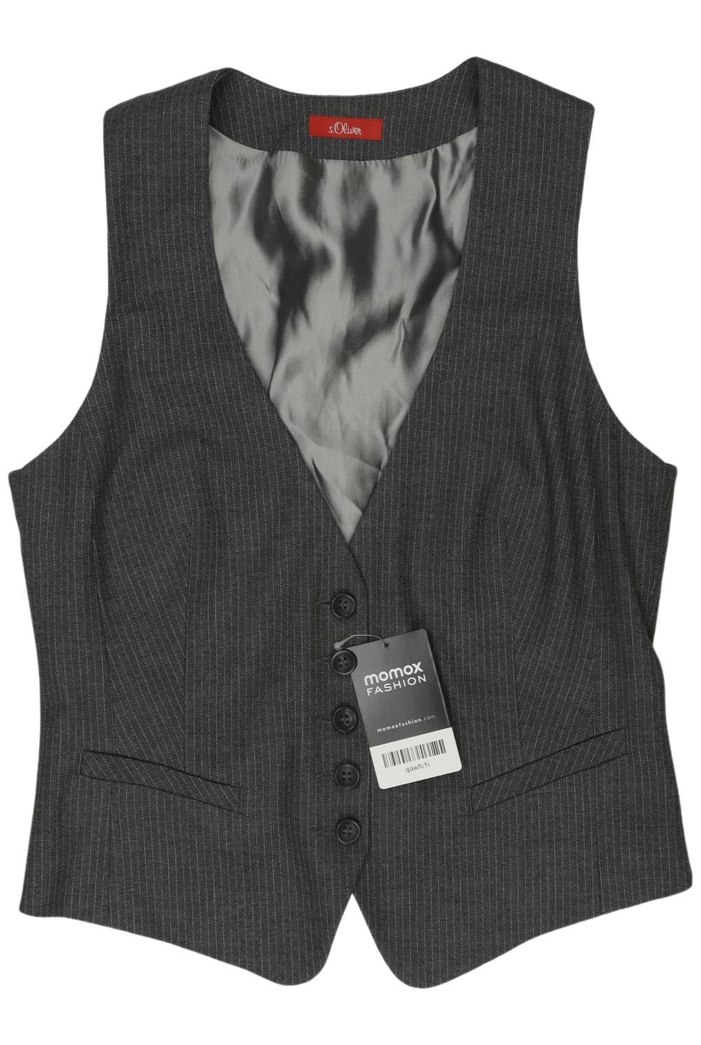 

s.Oliver Damen Weste, grau, Gr. 36