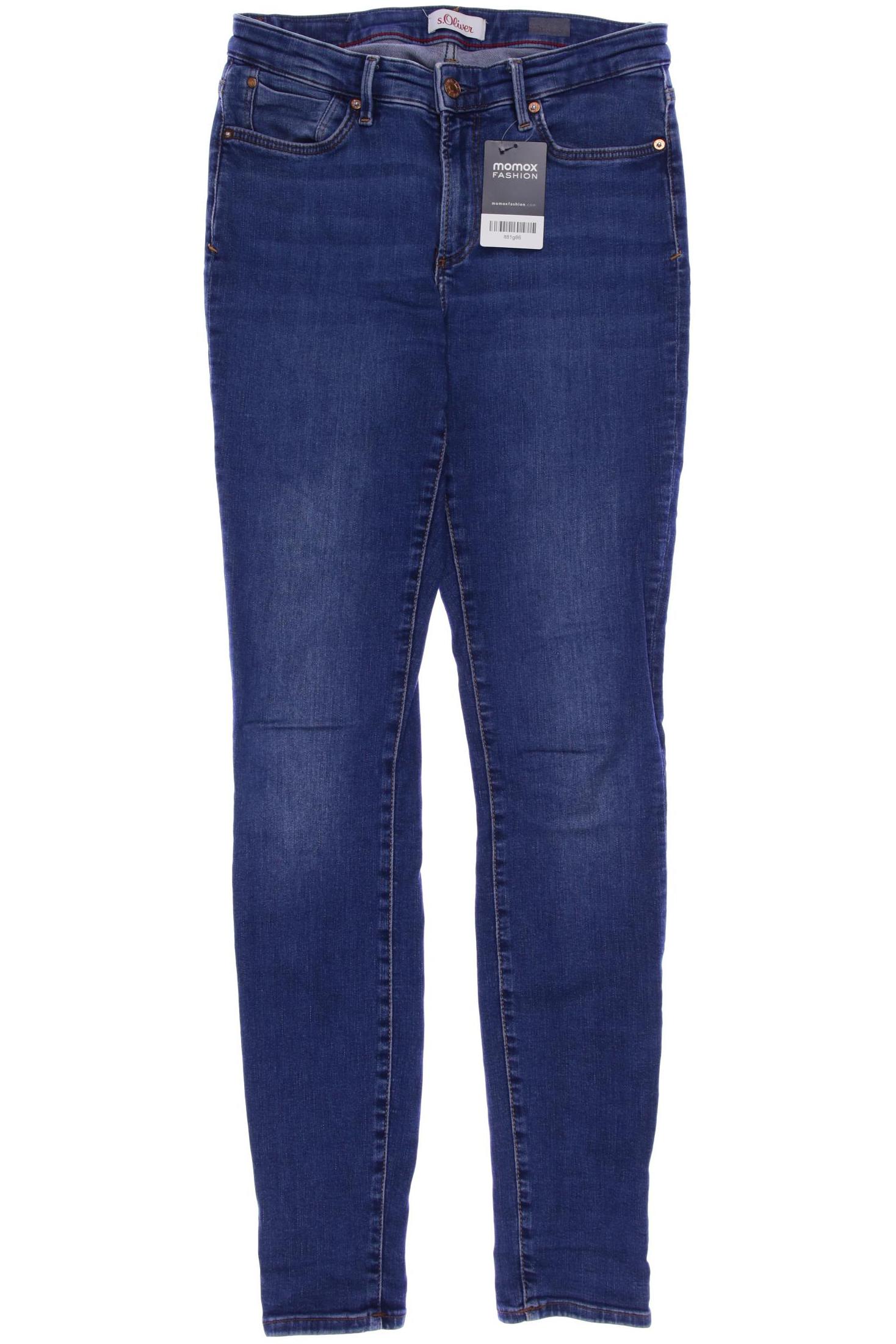 

s.Oliver Damen Jeans, blau