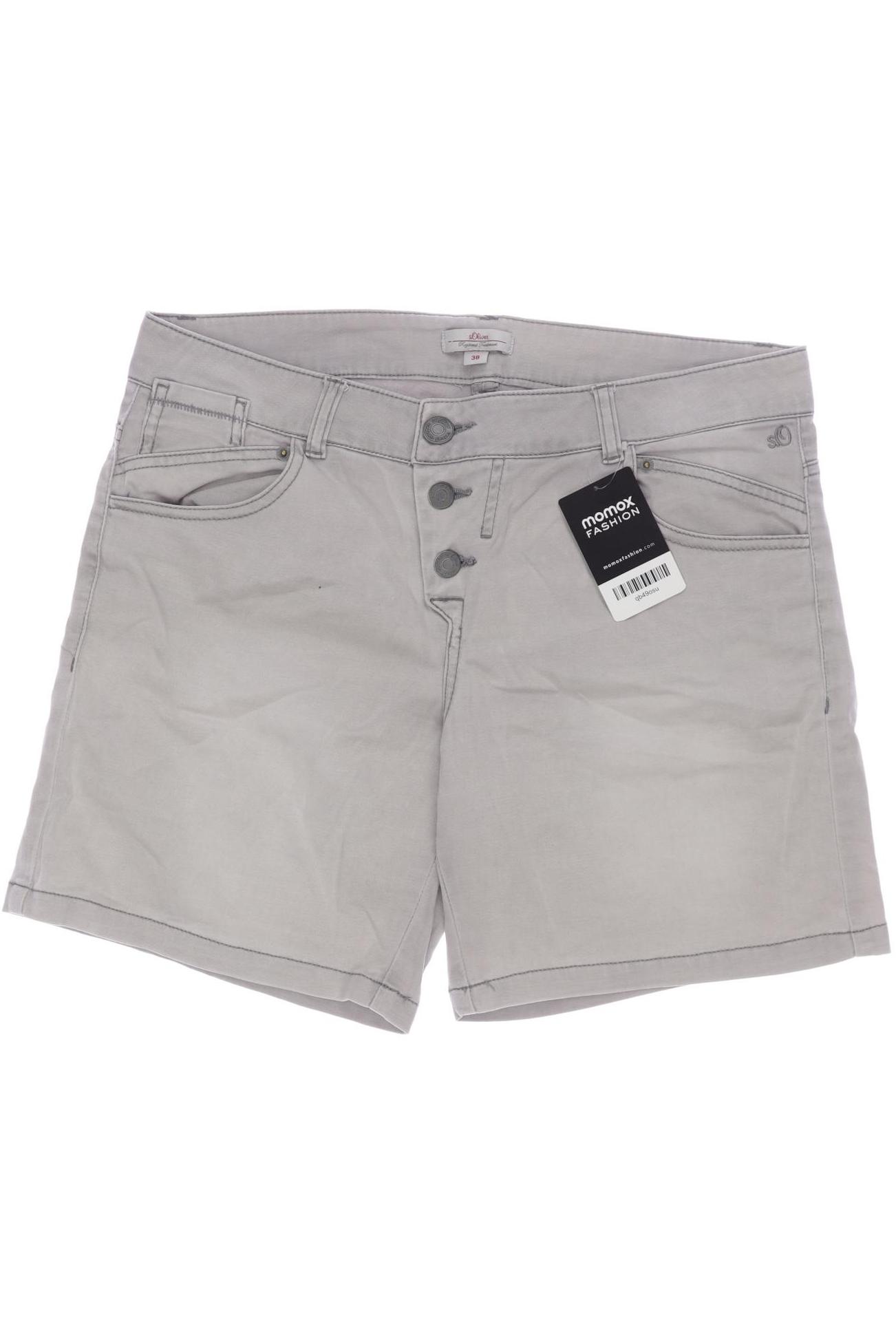 

s.Oliver Damen Shorts, grau, Gr. 38