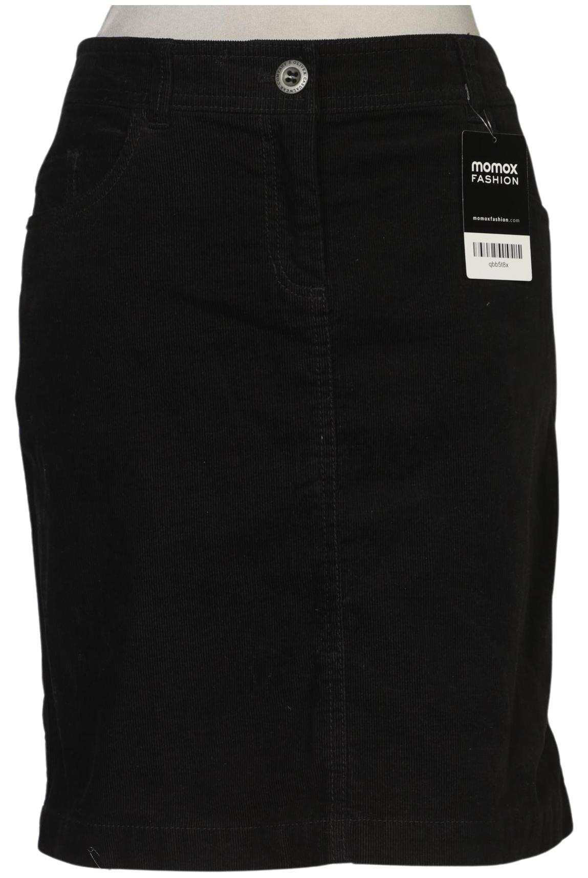 

s.Oliver Damen Rock, schwarz, Gr. 36