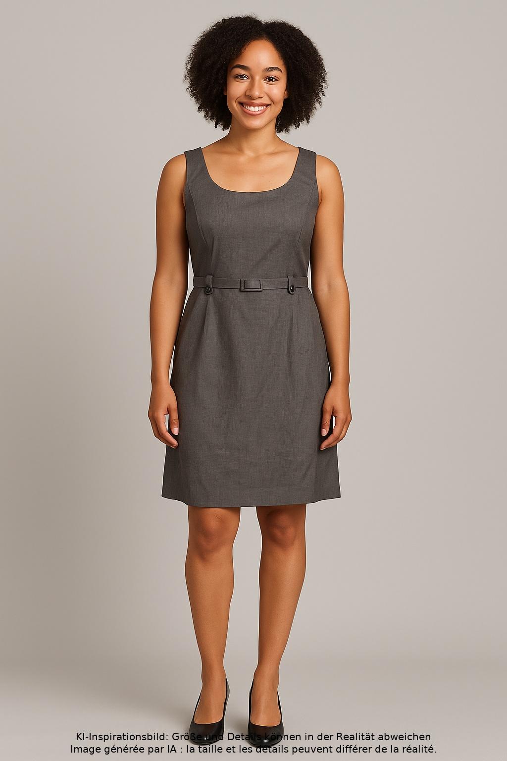 

s.Oliver Damen Kleid, grau, Gr. 42