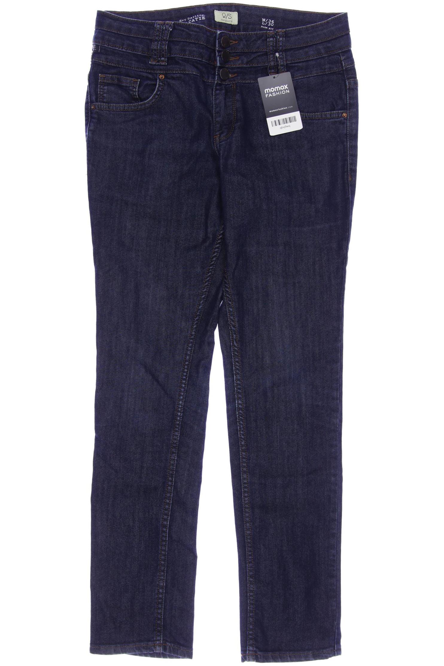 

s.Oliver Damen Jeans, marineblau