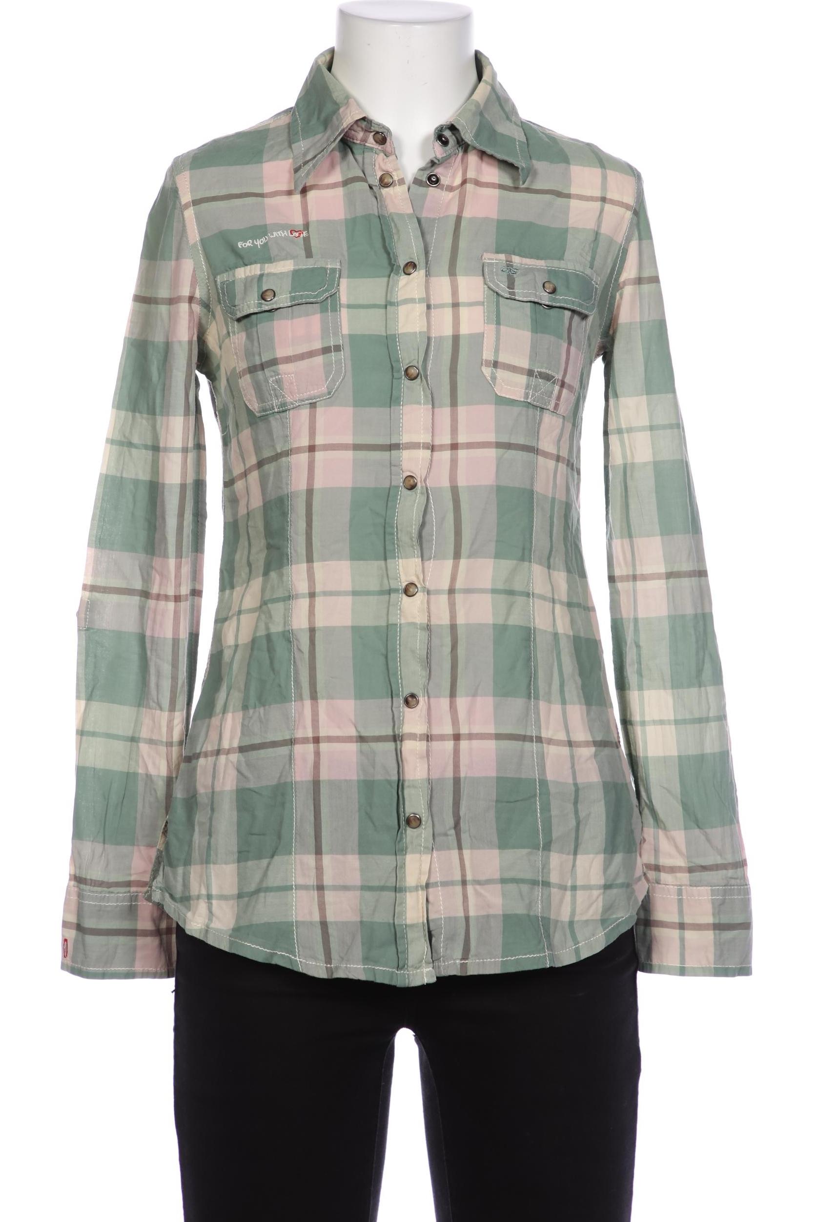 

s.Oliver Damen Bluse, grün, Gr. 34
