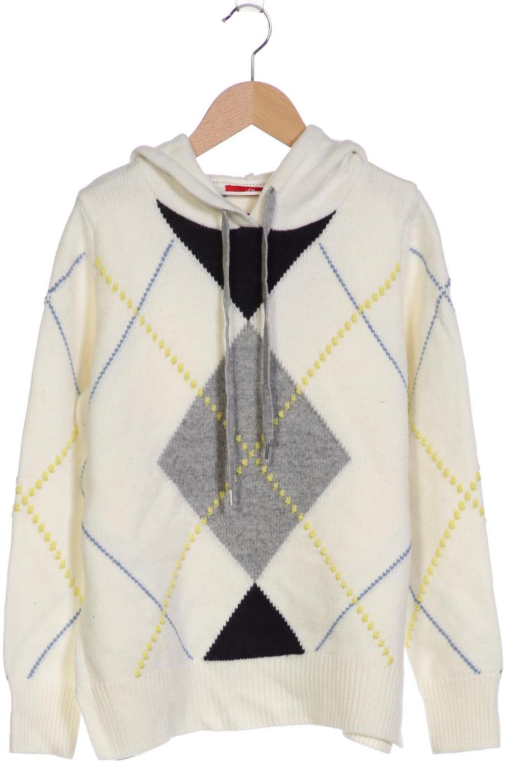 

s.Oliver Damen Pullover, weiß, Gr. 36
